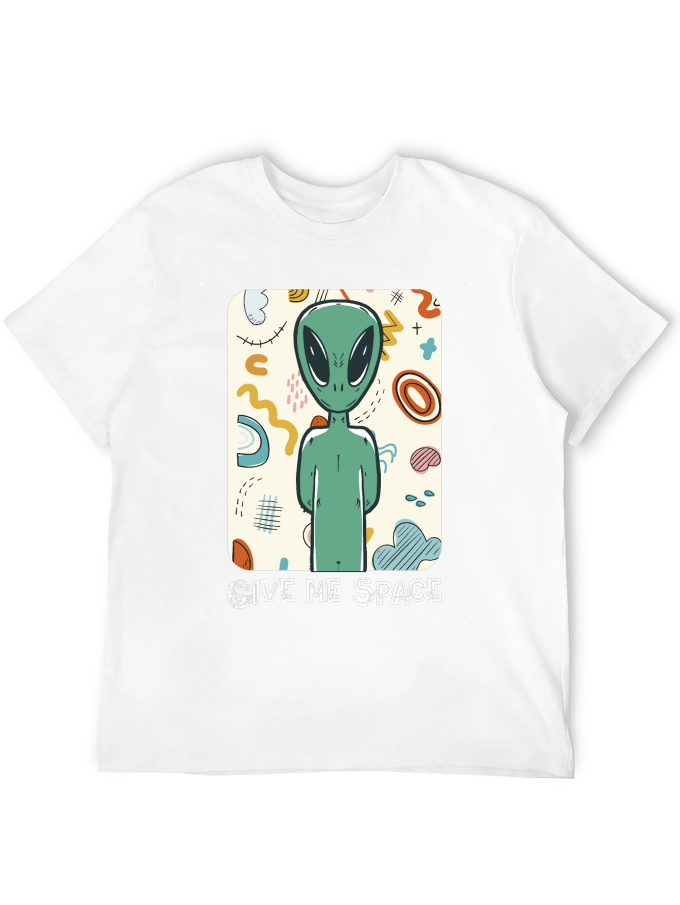 Give Me Space Alien Graphic Tee