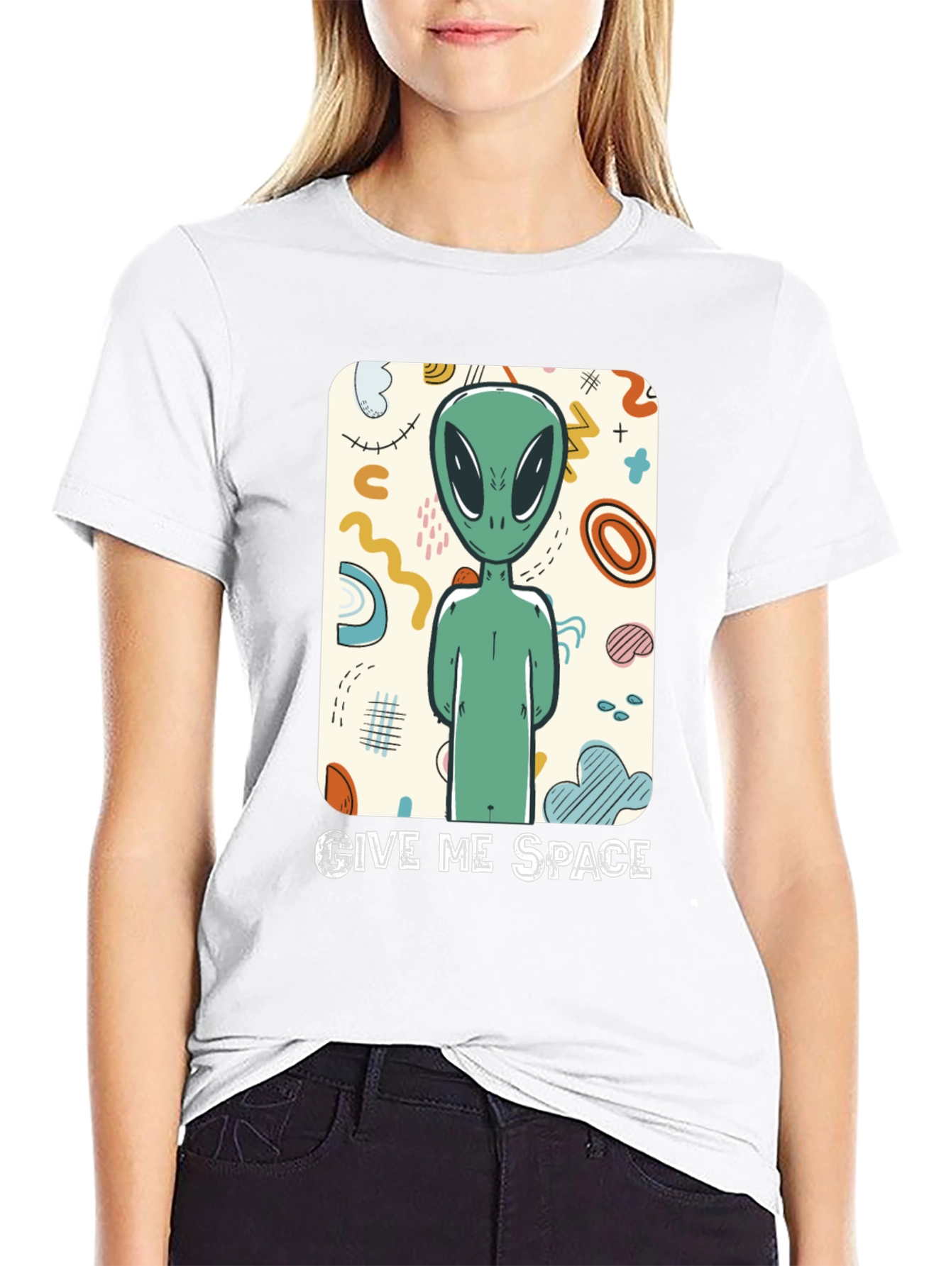 Give Me Space Alien Graphic Tee