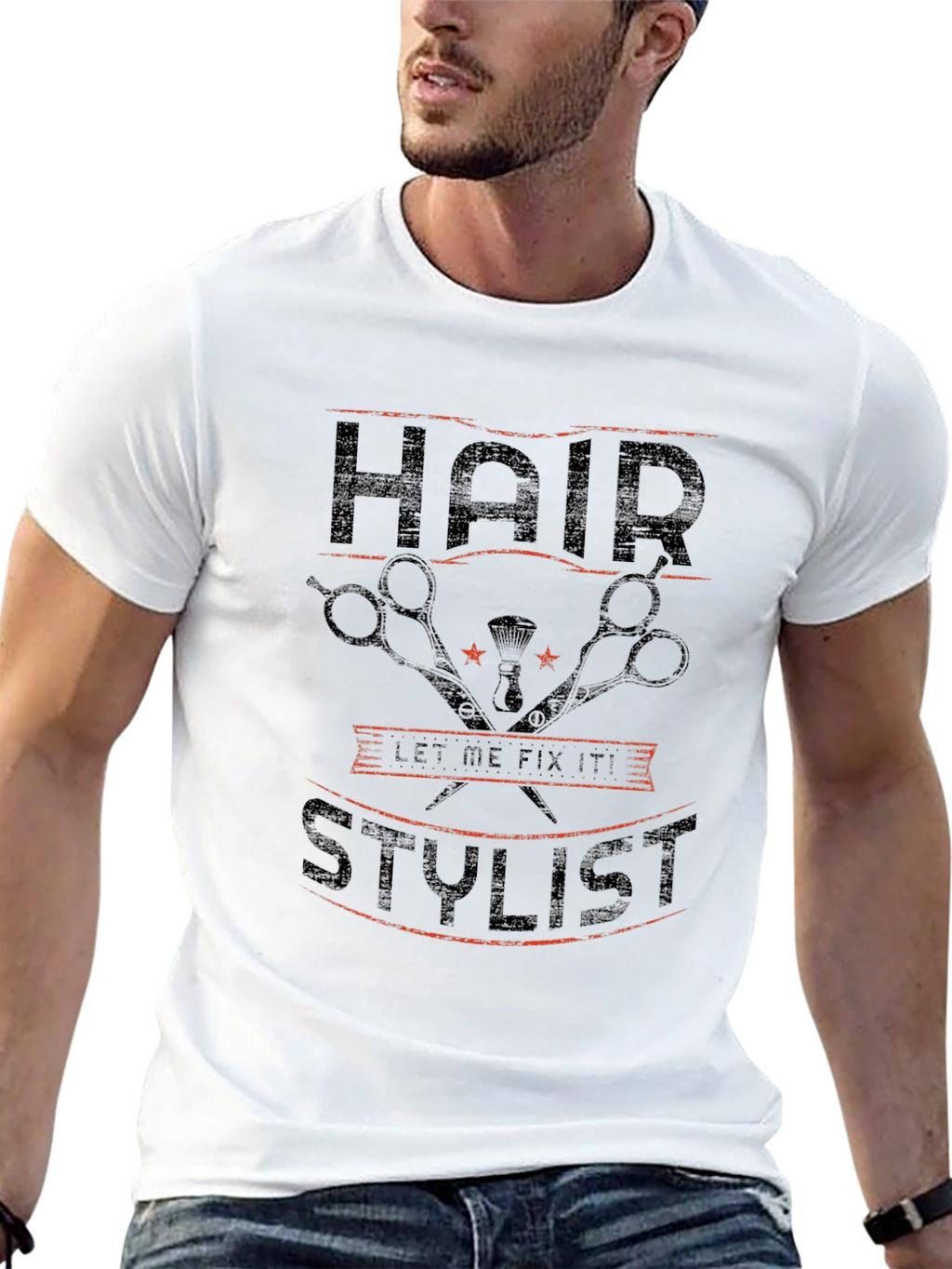 Hair Stylist Graphic Tee - Barber Fashion
