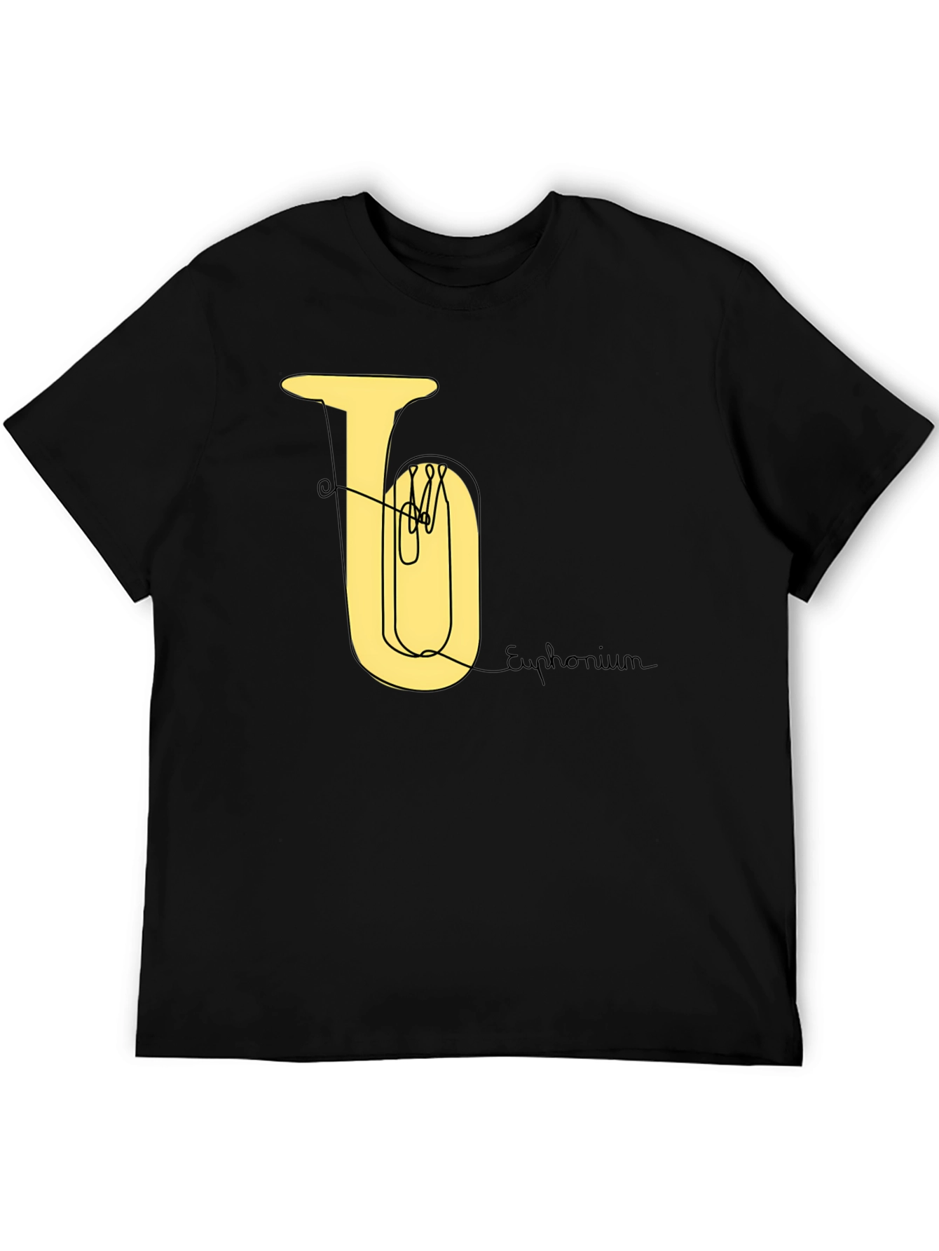 Euphonium Line Art Tee