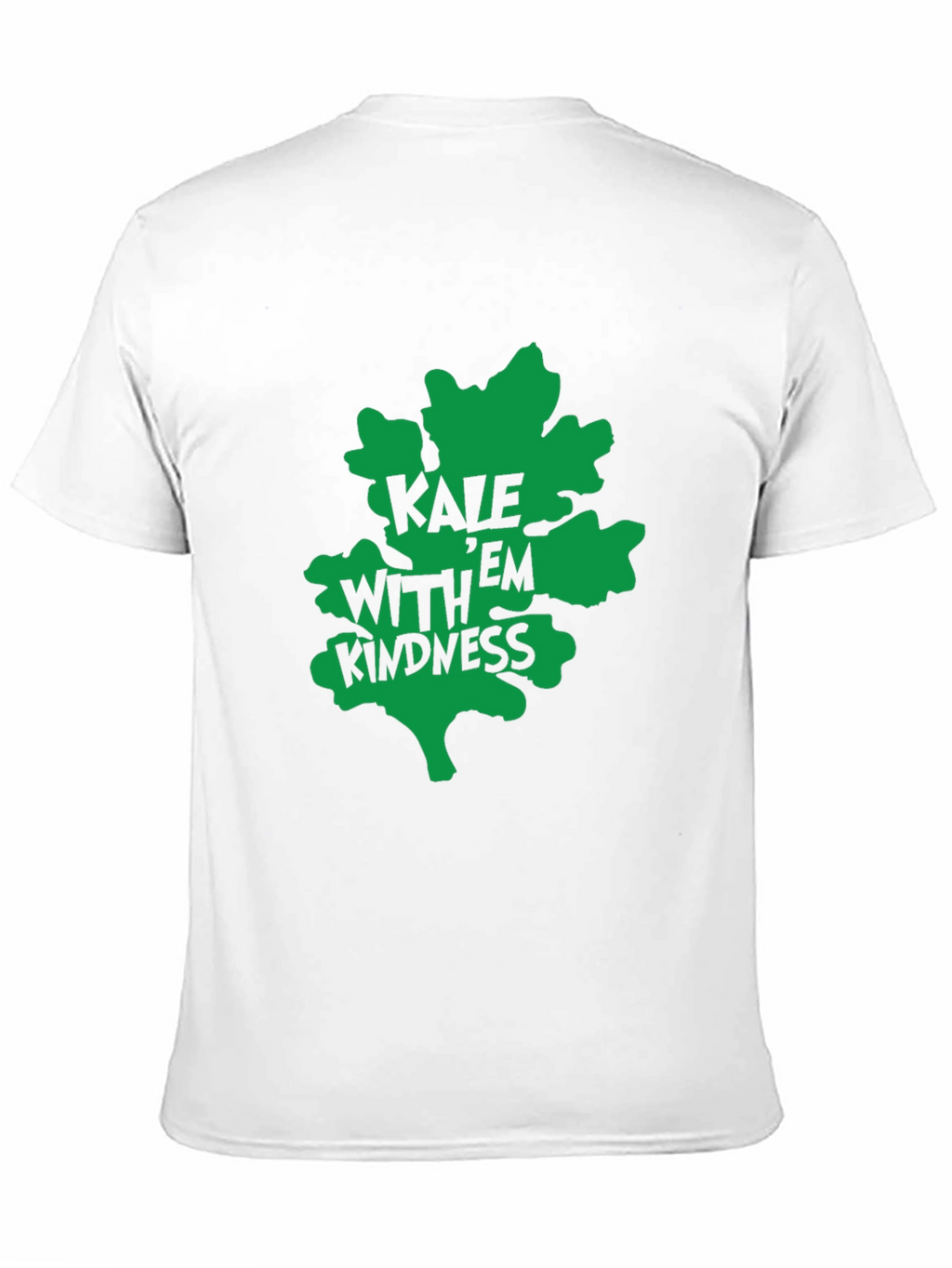 Kale With Kindness Graphic Tee - Black