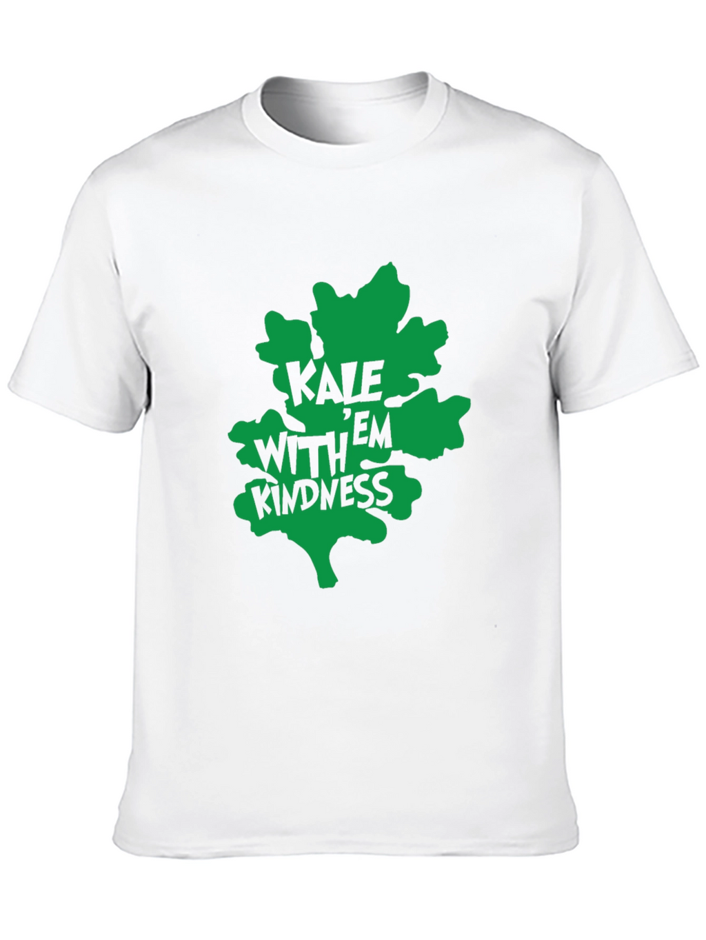 Kale With Kindness Graphic Tee - Black