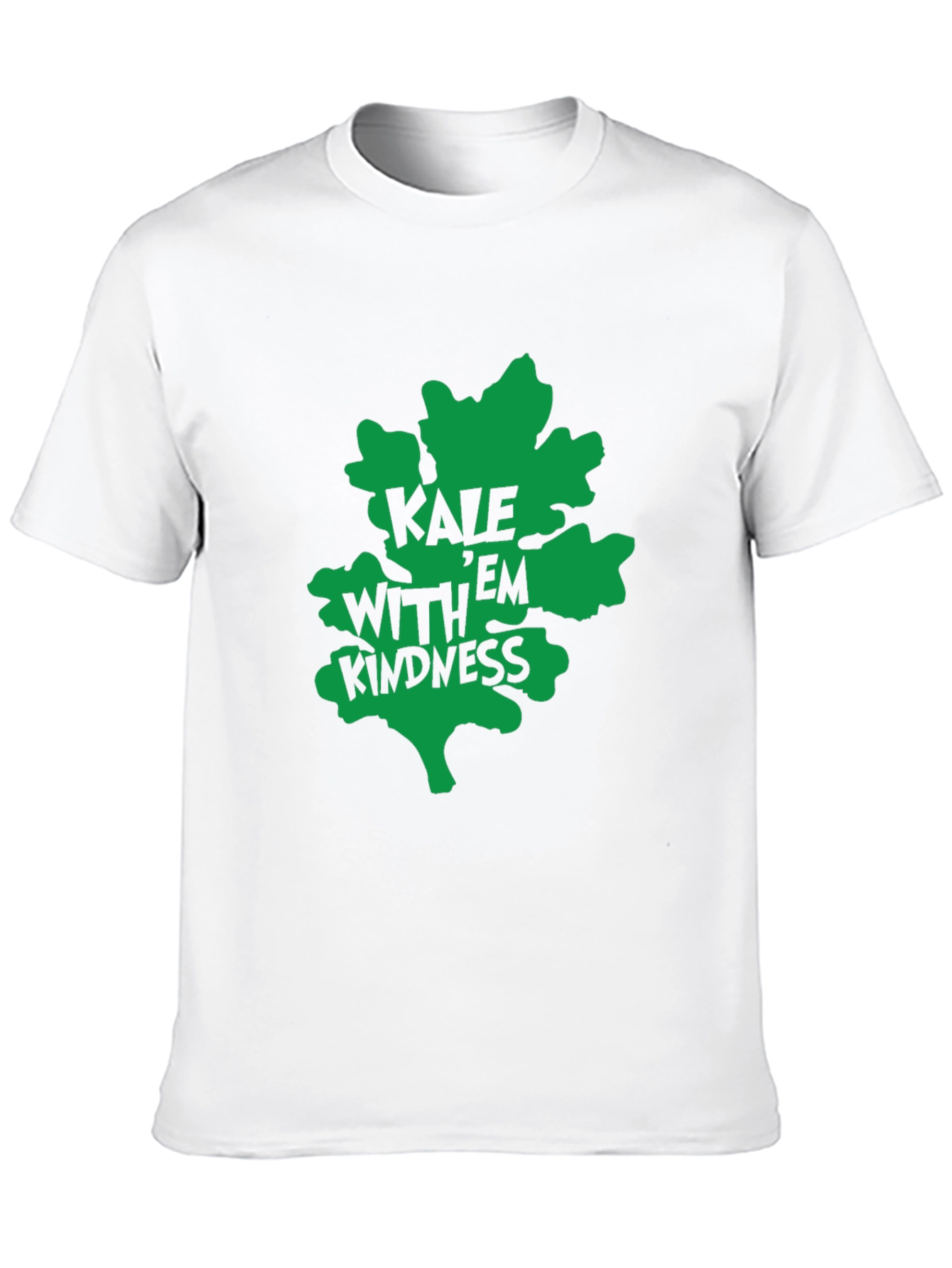 Kale With Kindness Graphic Tee - Black