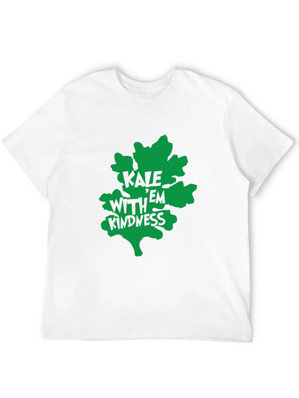 Kale With Kindness Graphic Tee - Black