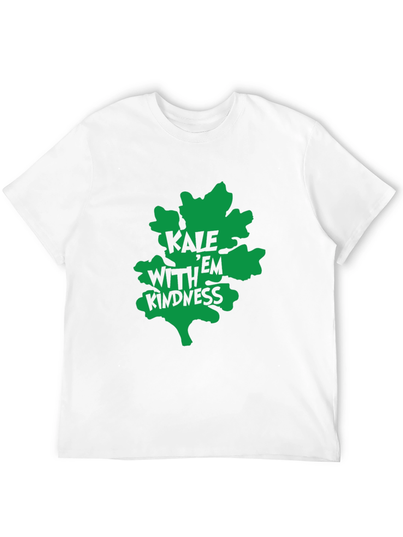 Kale With Kindness Graphic Tee - Black