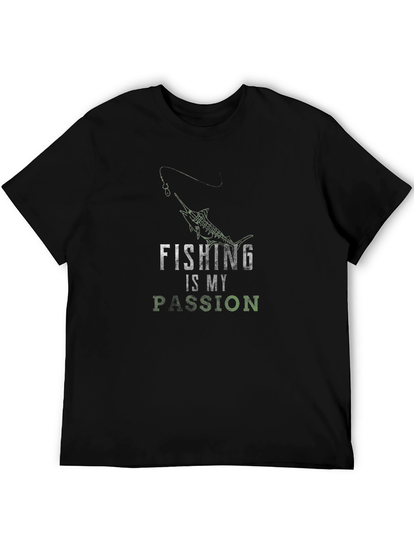 Fishing is My Passion Graphic T-Shirt