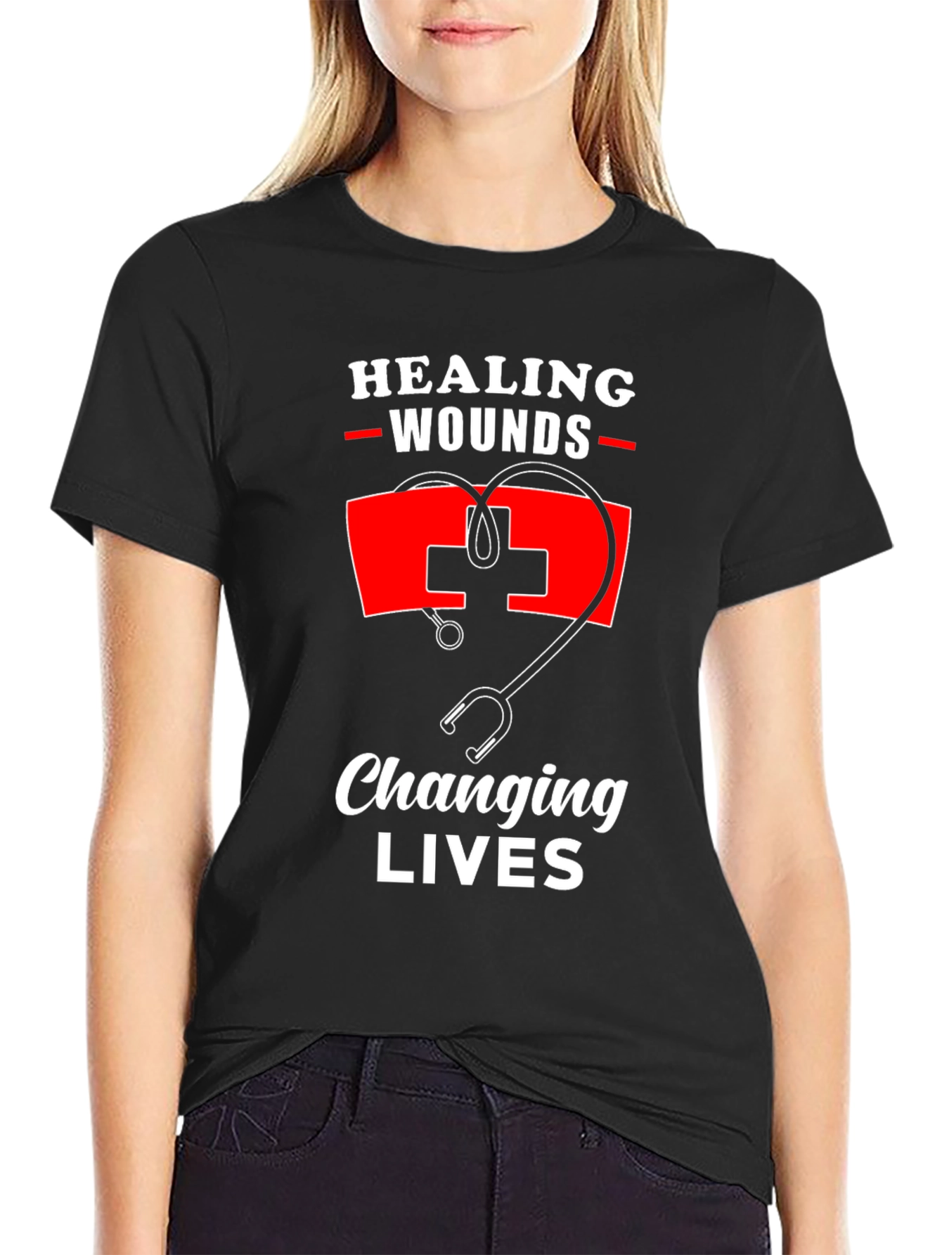 Healing Wounds Changing Lives Graphic Tee