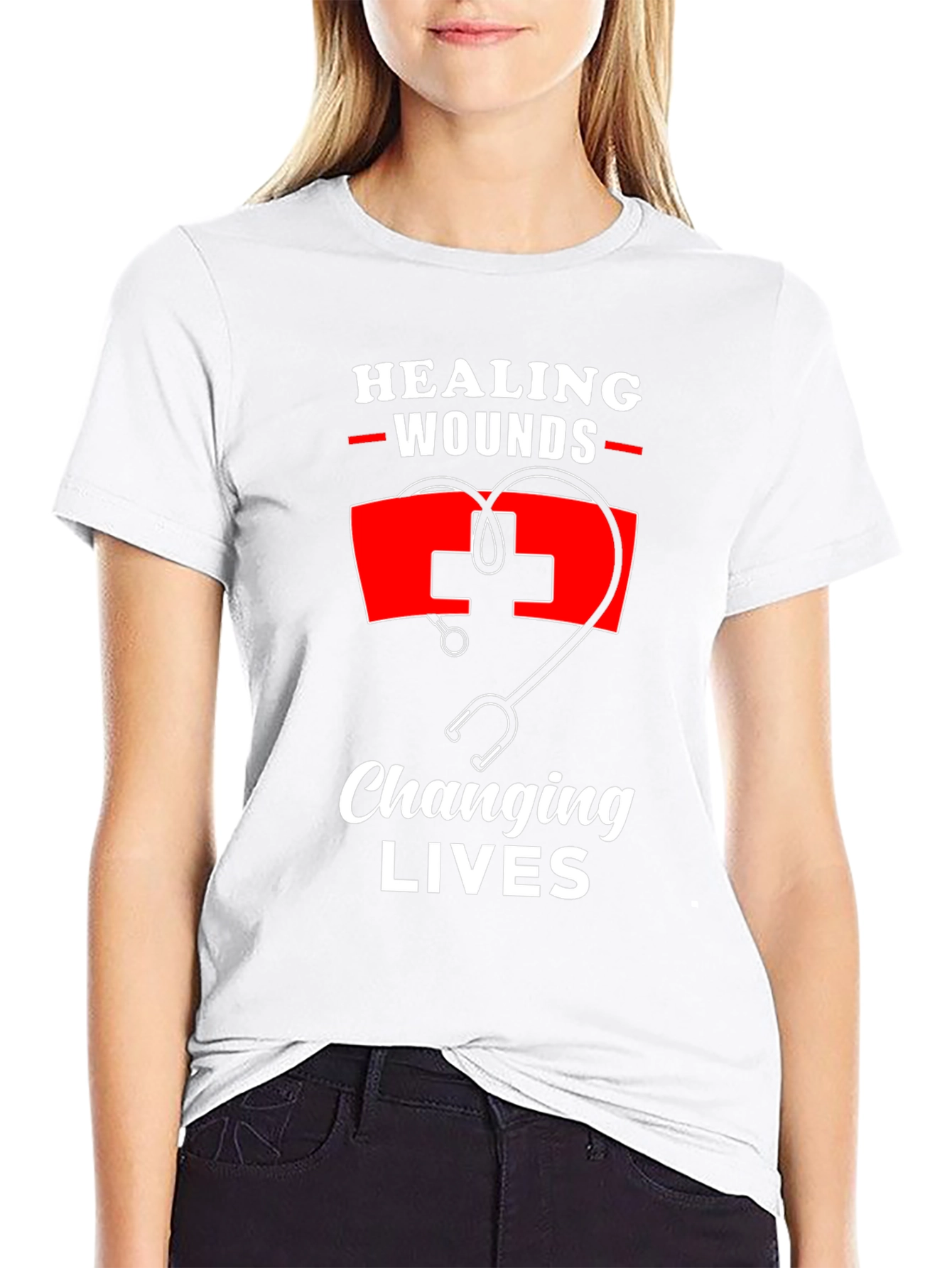 Healing Wounds Changing Lives Graphic Tee