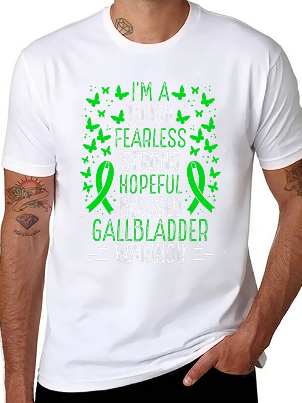Gallbladder Warrior Awareness T-Shirt