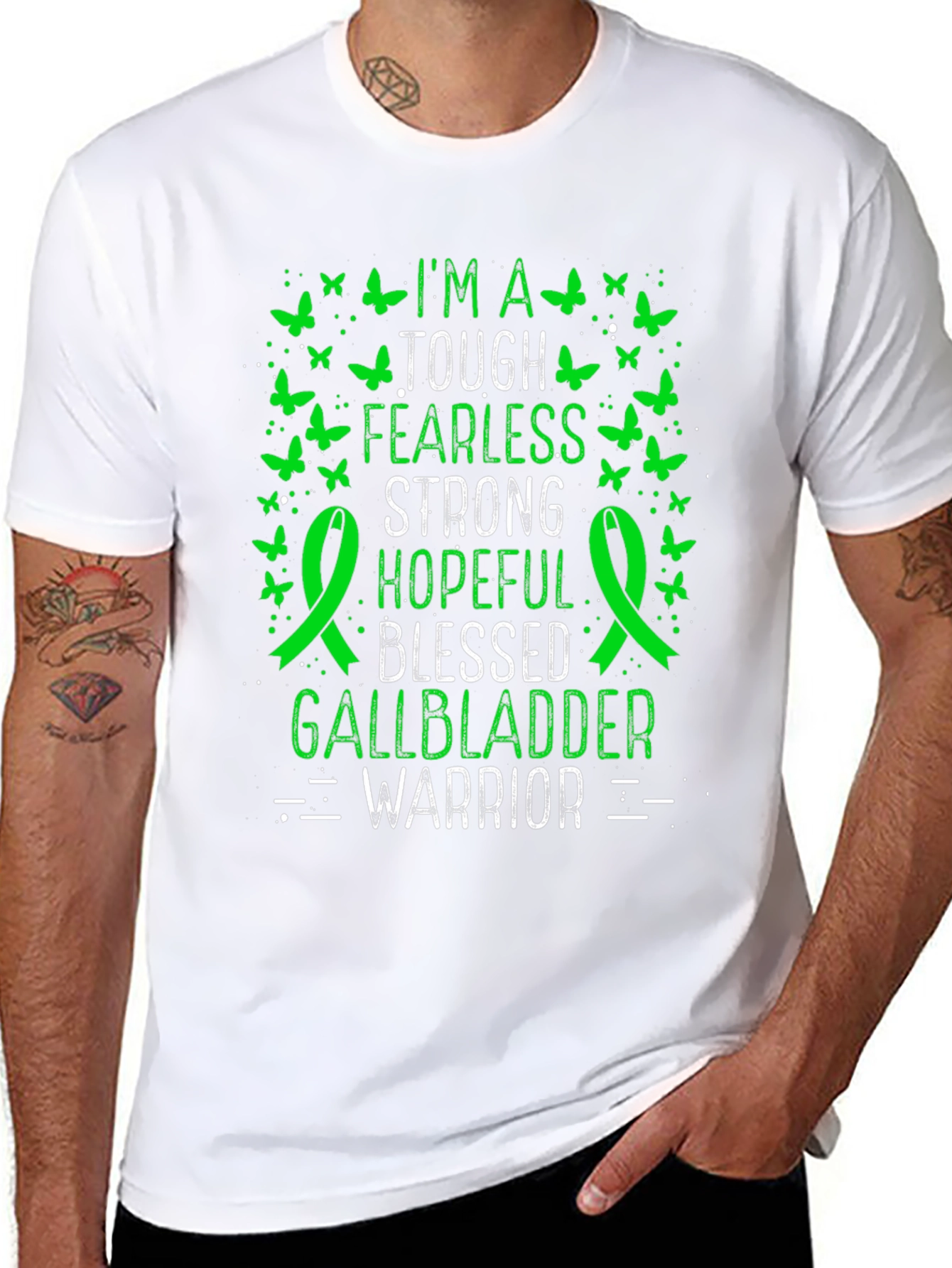 Gallbladder Warrior Awareness T-Shirt