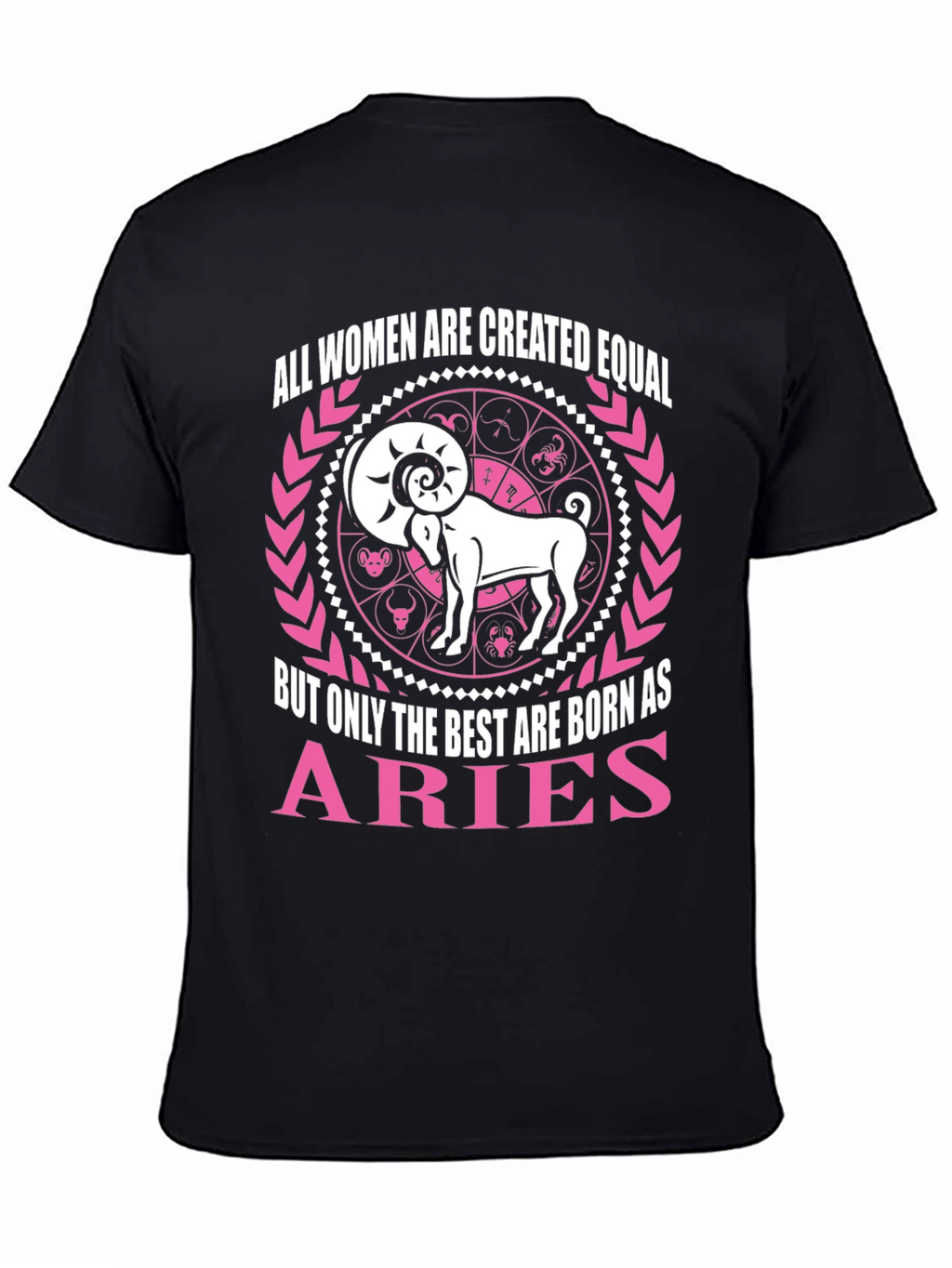 Aries Zodiac Womens T-Shirt
