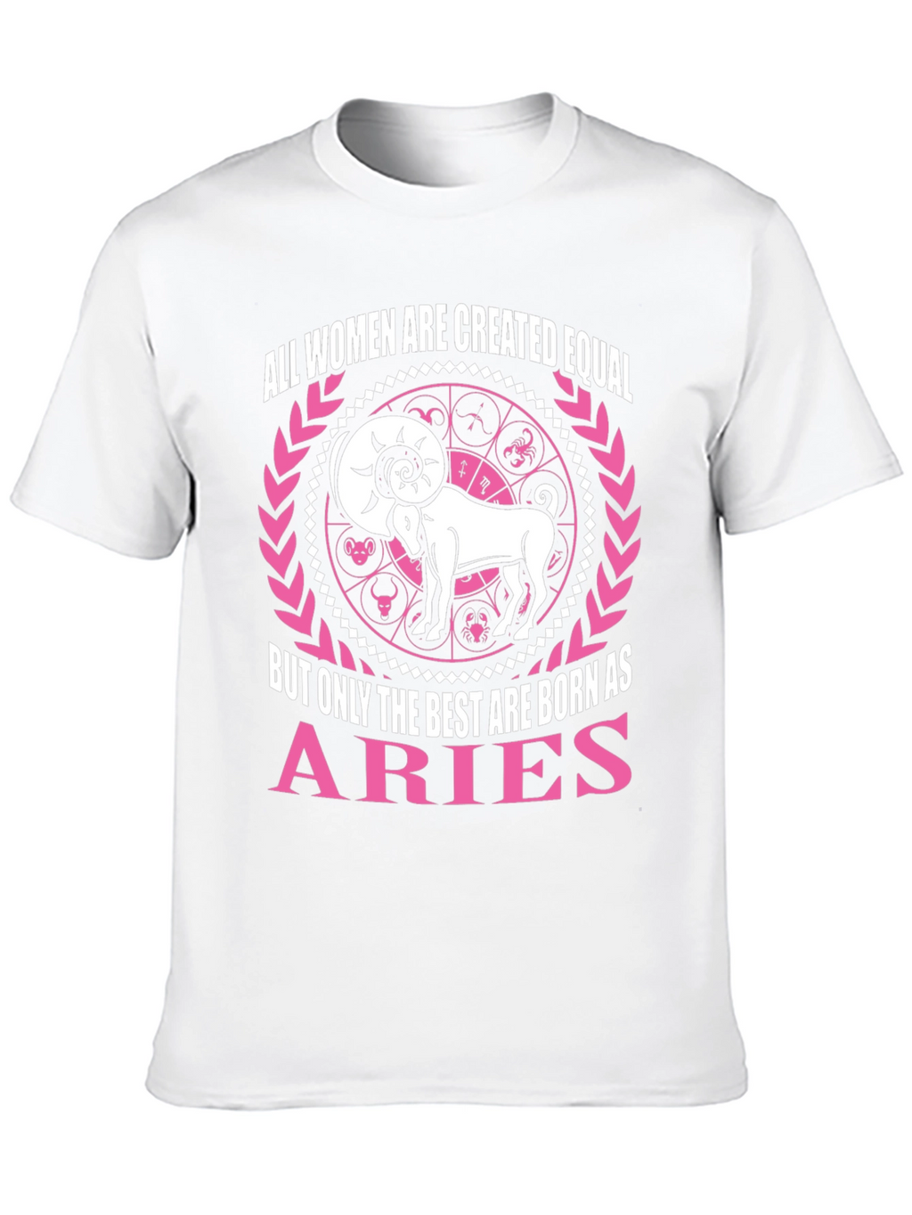 Aries Zodiac Womens T-Shirt