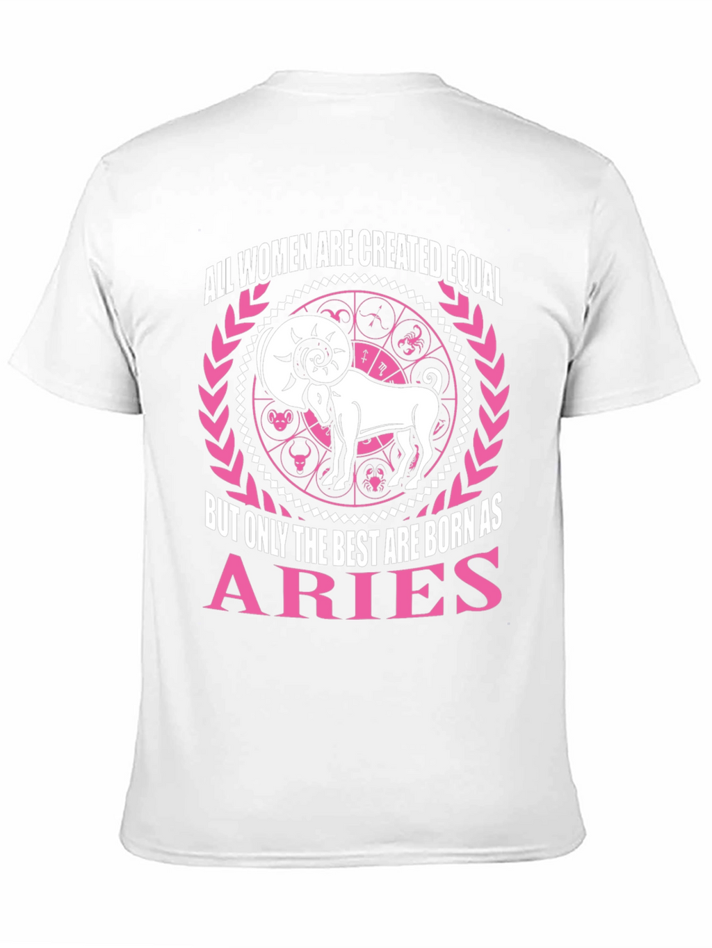 Aries Zodiac Womens T-Shirt