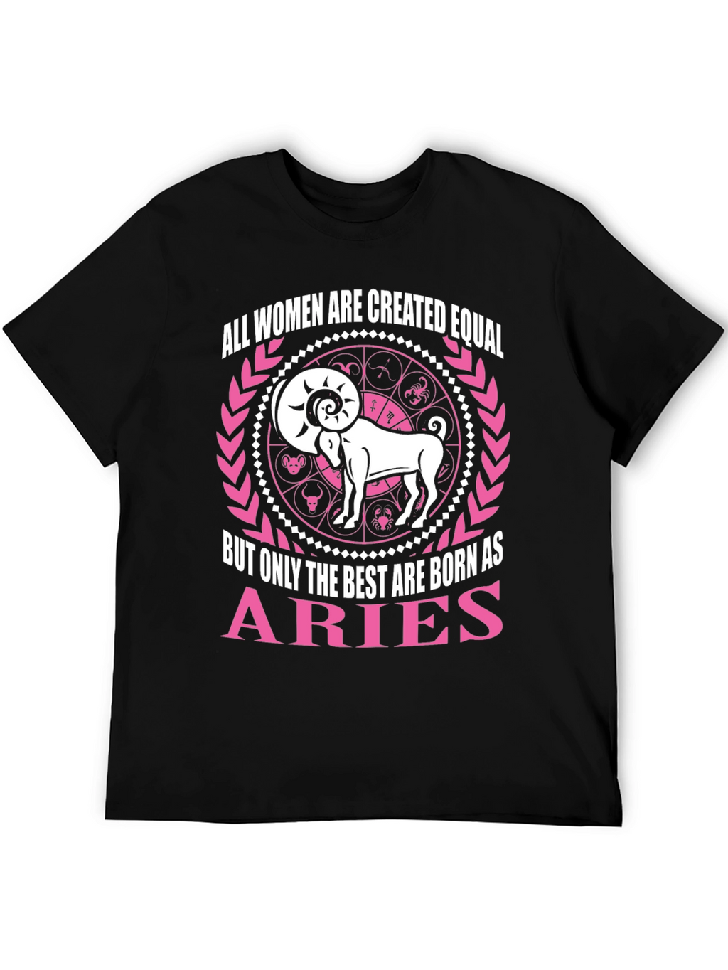 Aries Zodiac Womens T-Shirt