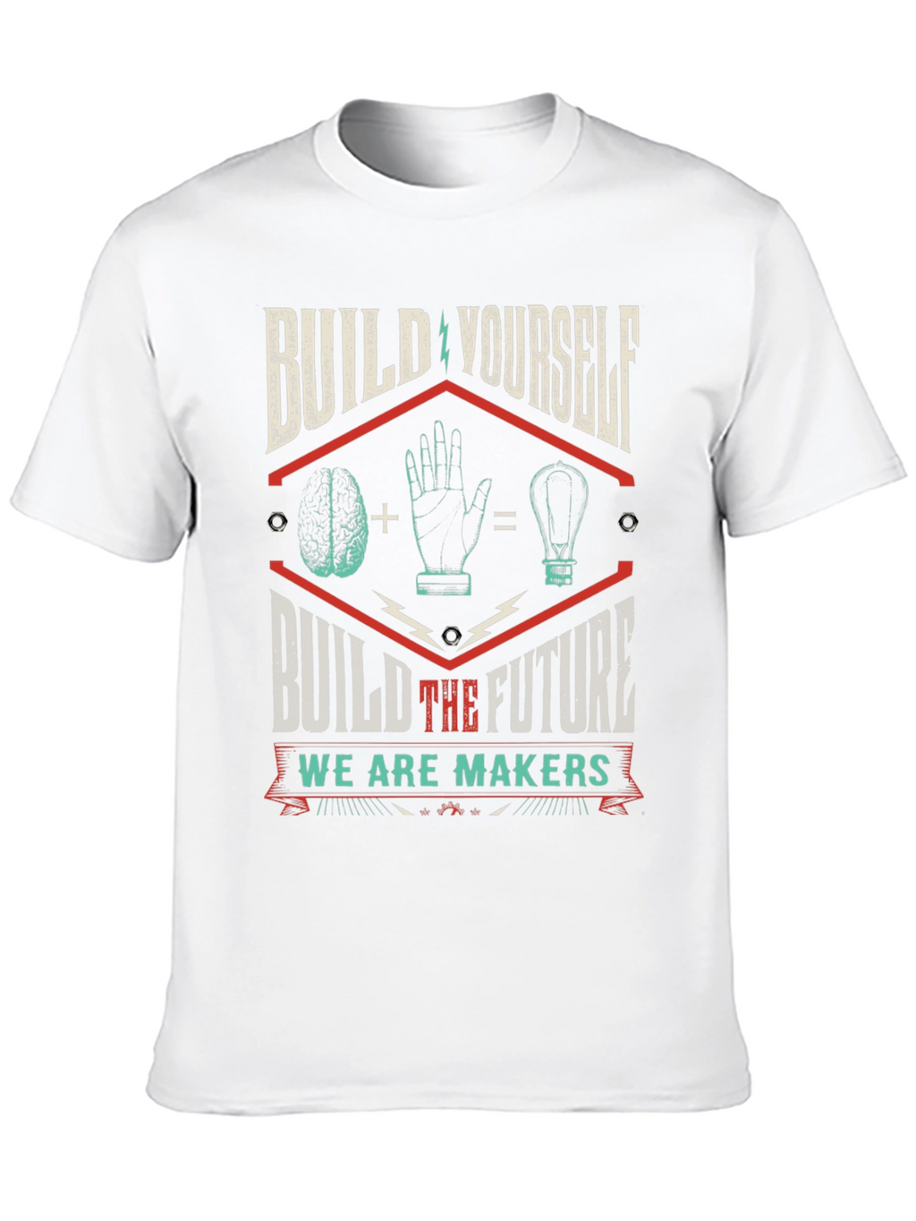 Build Yourself T-Shirt - Maker Design