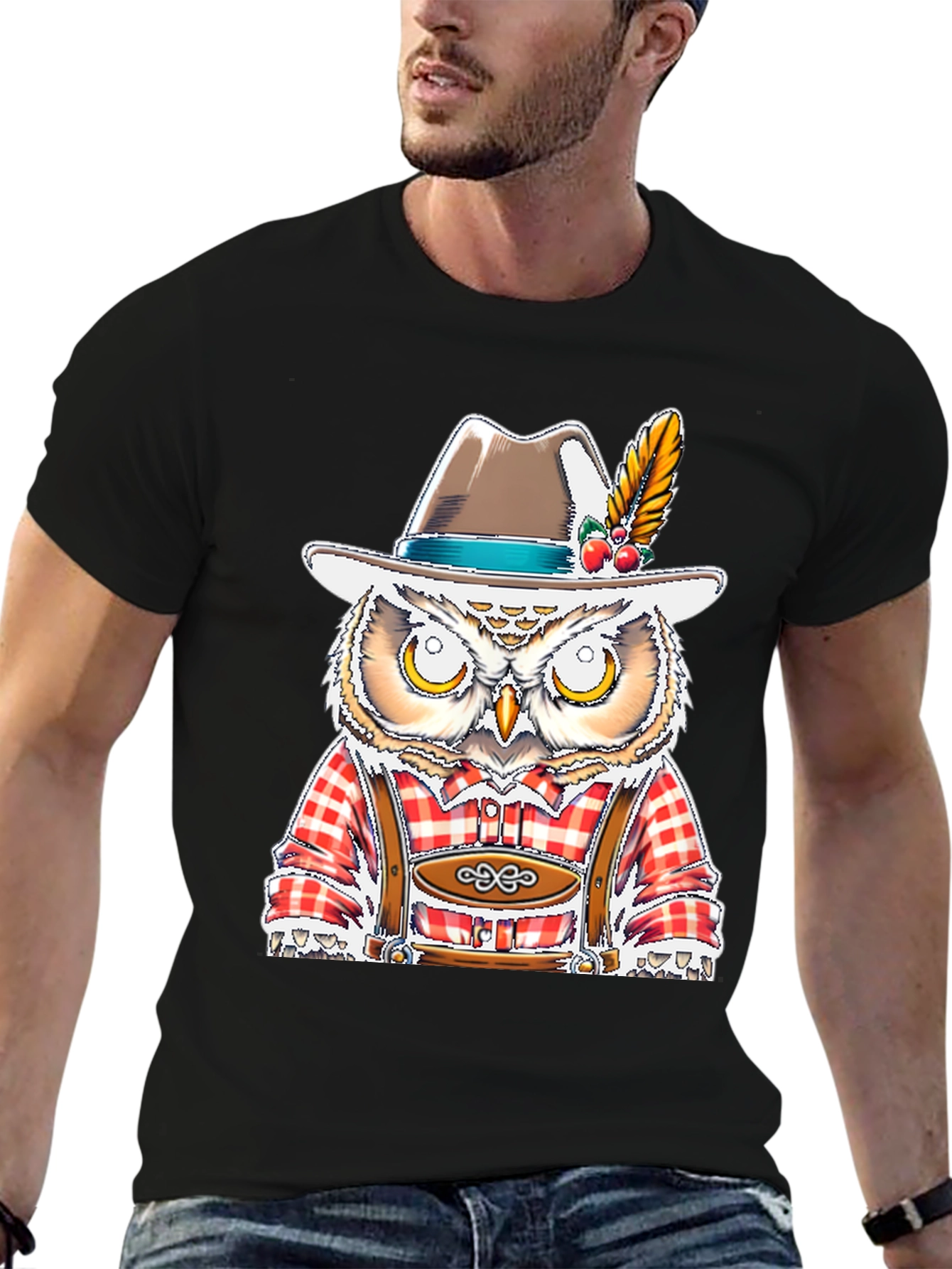 Oktoberfest Owl T-Shirt