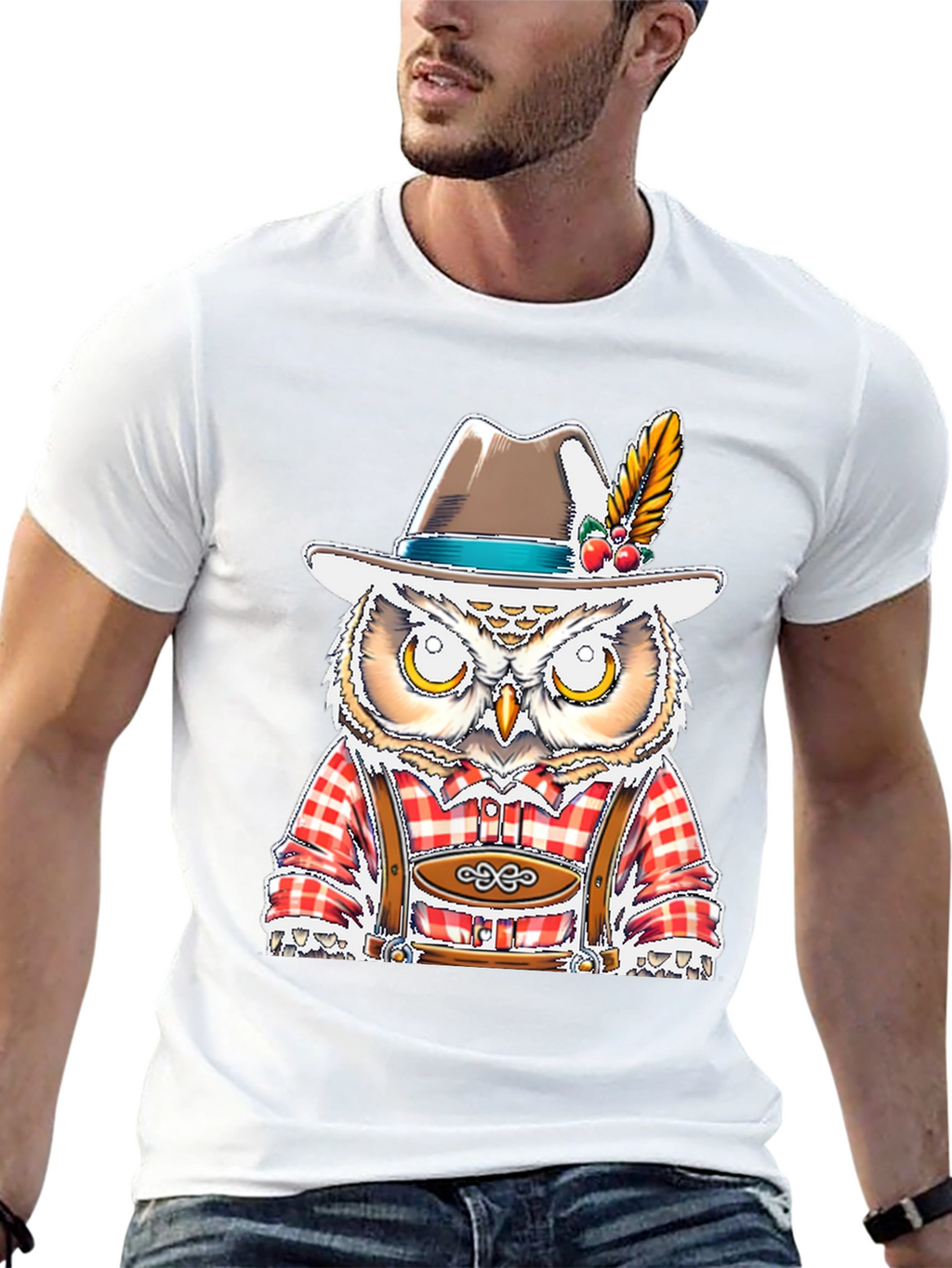 Oktoberfest Owl T-Shirt