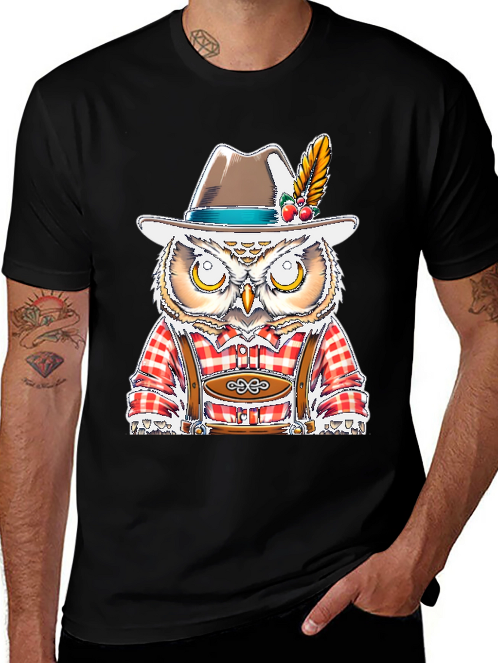 Oktoberfest Owl T-Shirt