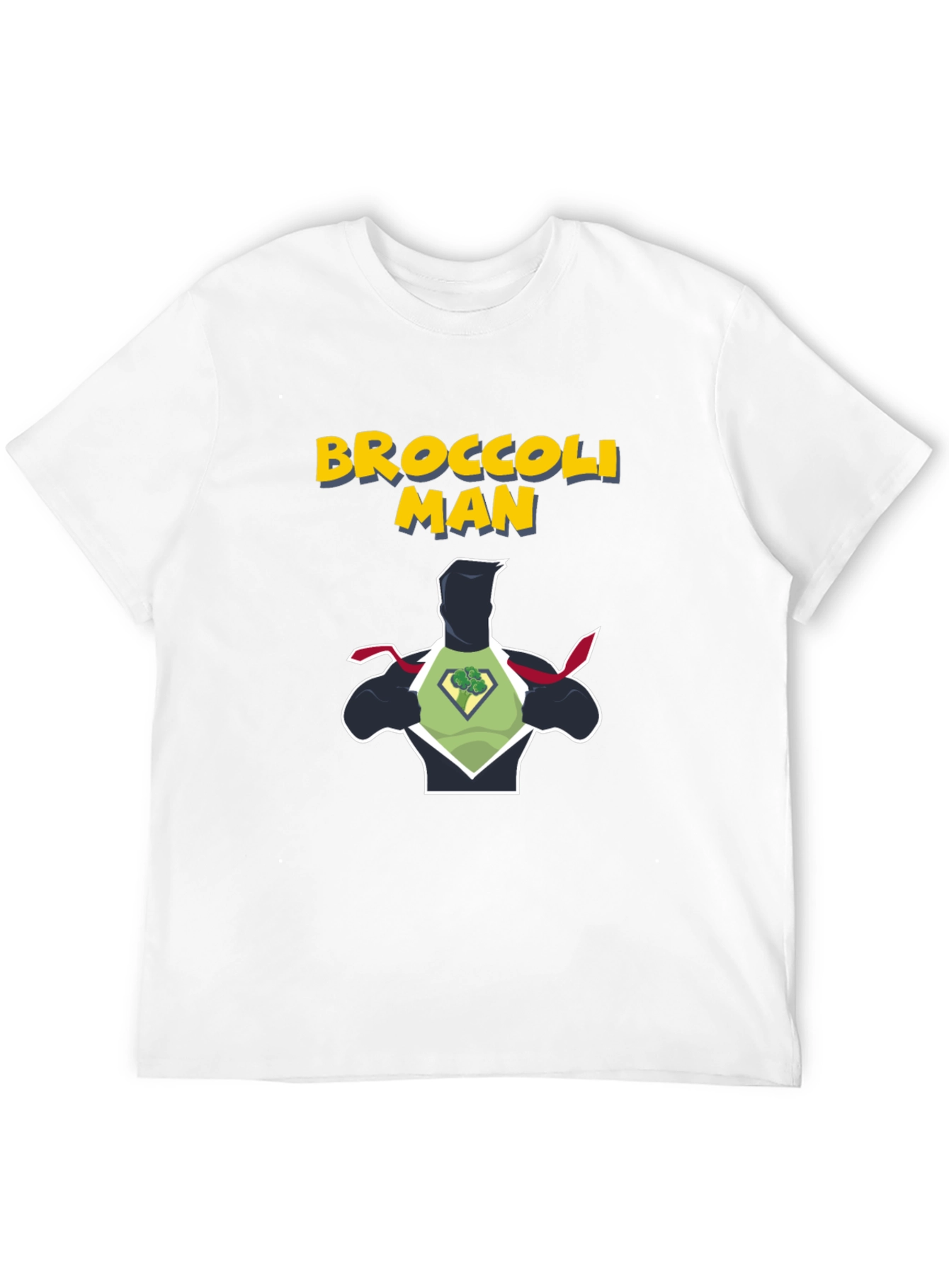 Broccoli Man Graphic T-Shirt