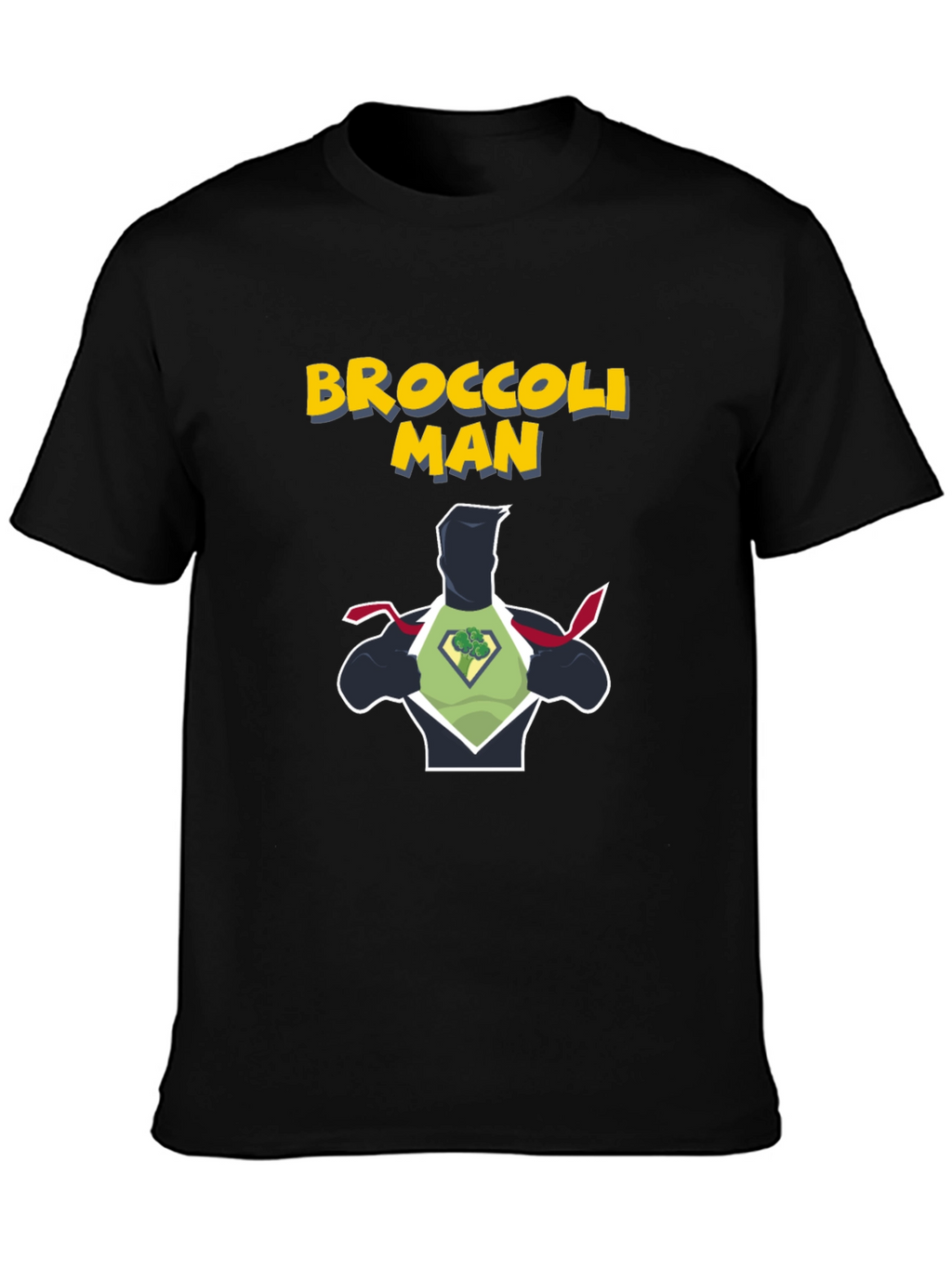 Broccoli Man Graphic T-Shirt