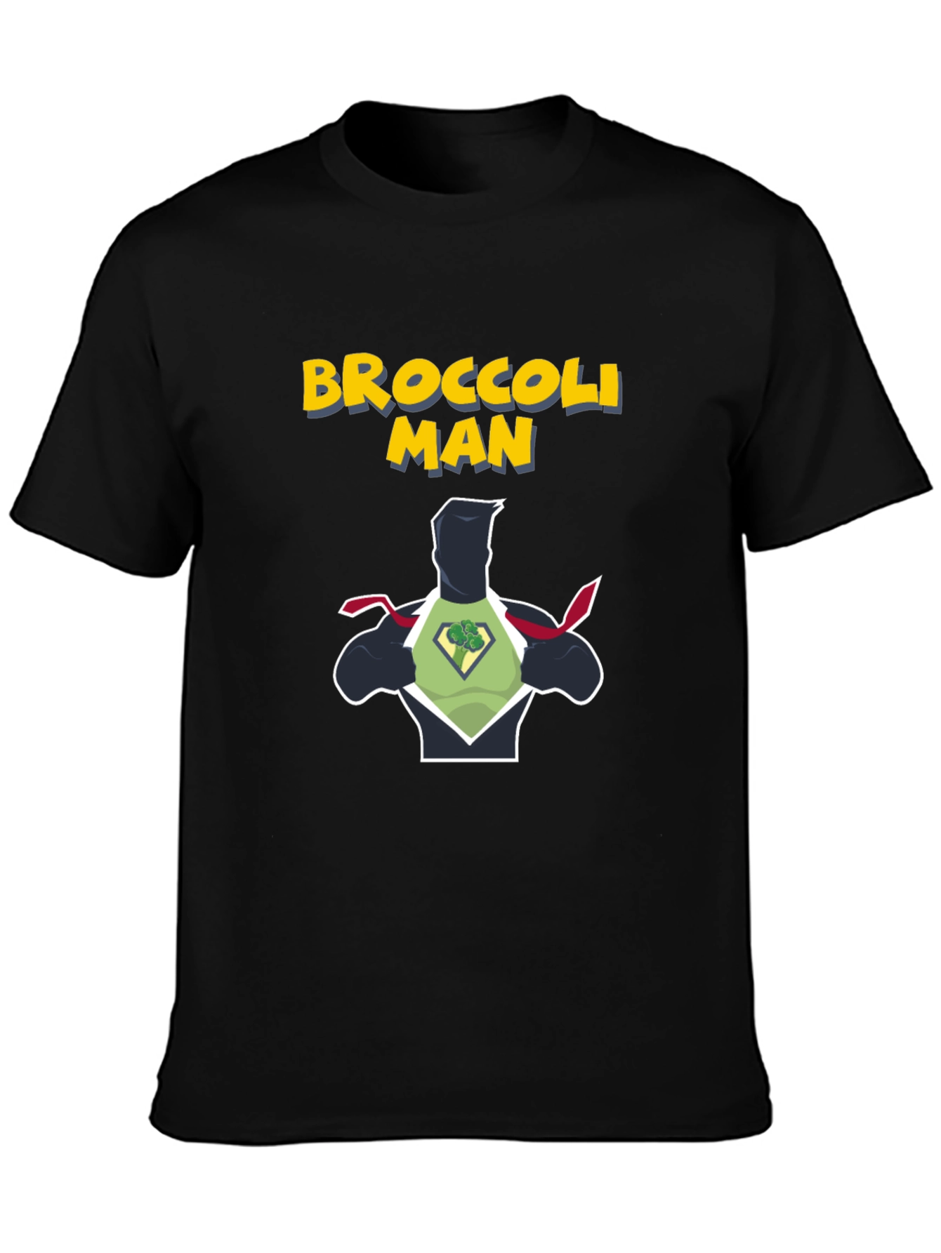 Broccoli Man Graphic T-Shirt