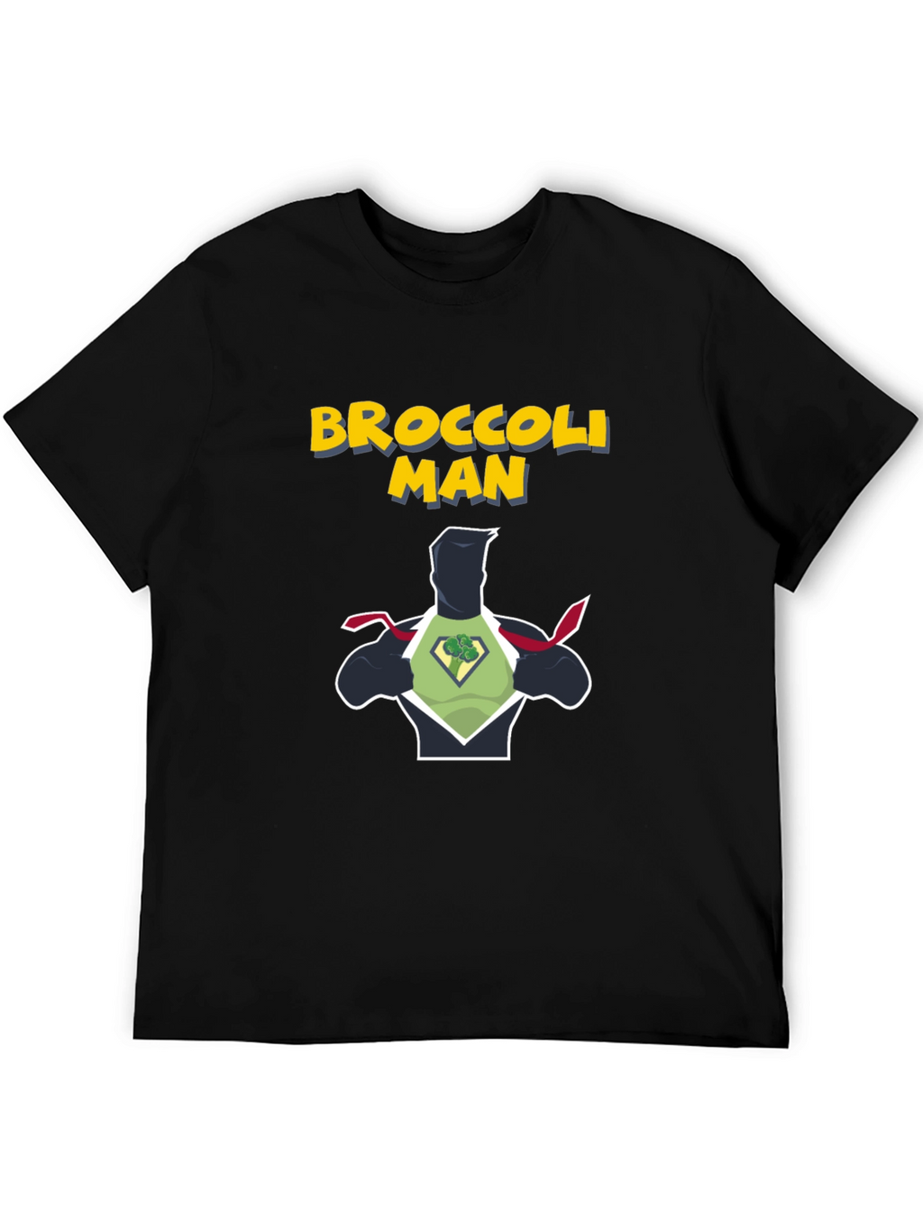 Broccoli Man Graphic T-Shirt