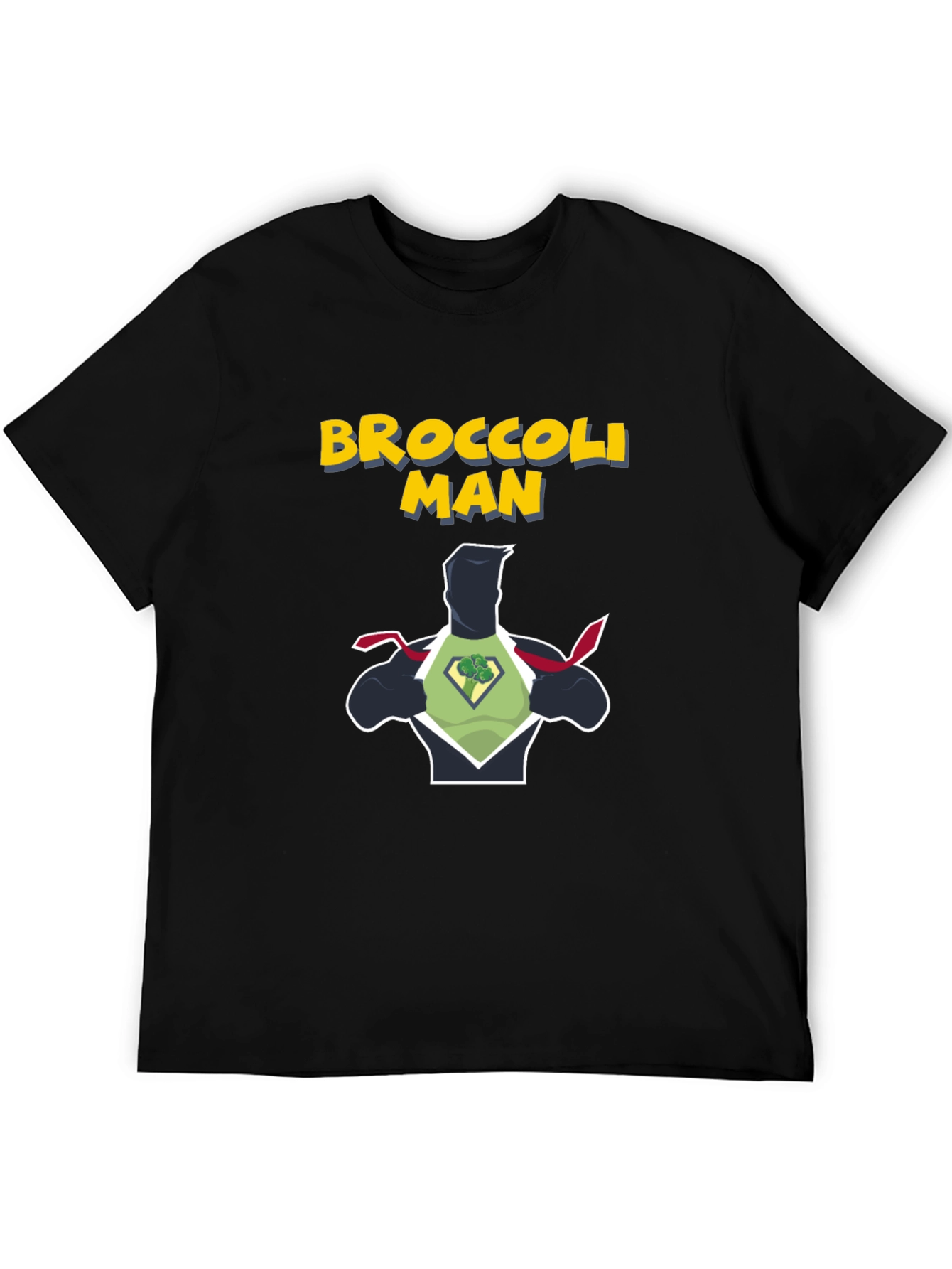 Broccoli Man Graphic T-Shirt