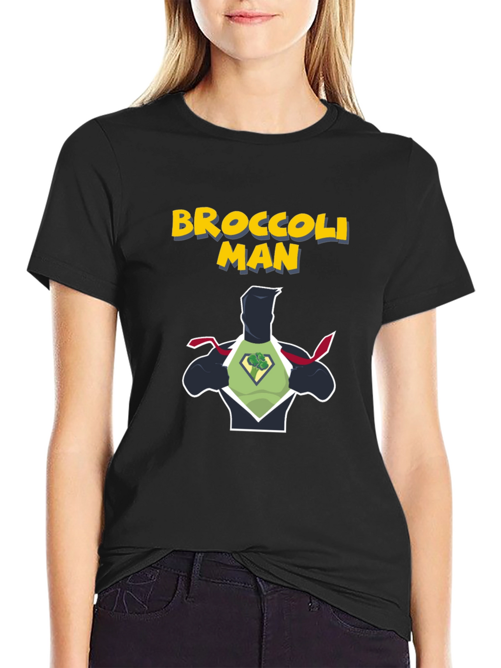 Broccoli Man Graphic T-Shirt