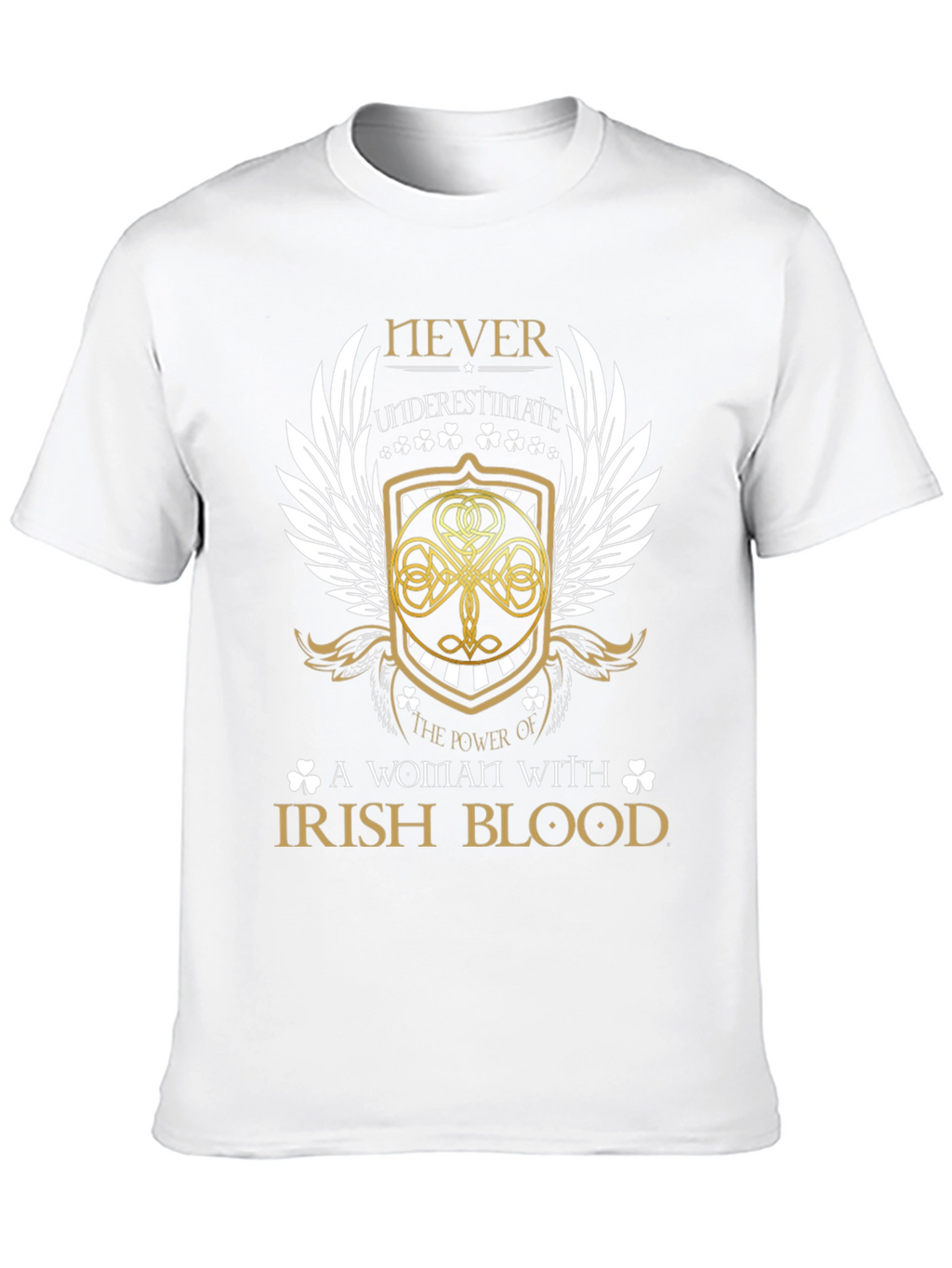 Irish Blood Womens Graphic T-Shirt