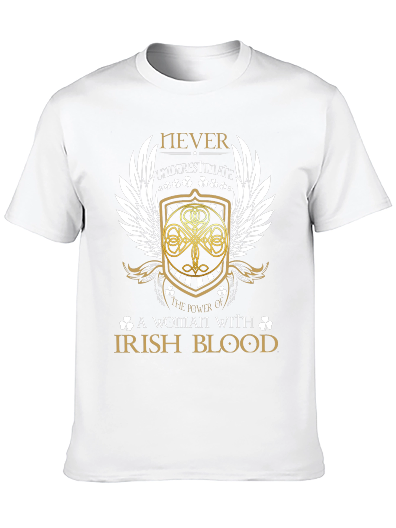 Irish Blood Womens Graphic T-Shirt