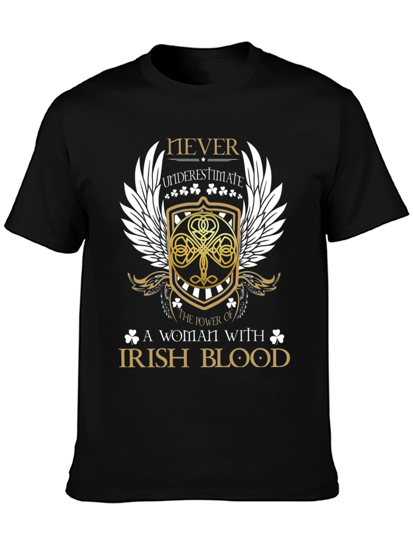 Irish Blood Womens Graphic T-Shirt