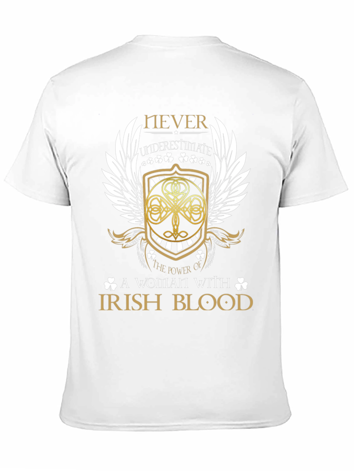 Irish Blood Womens Graphic T-Shirt