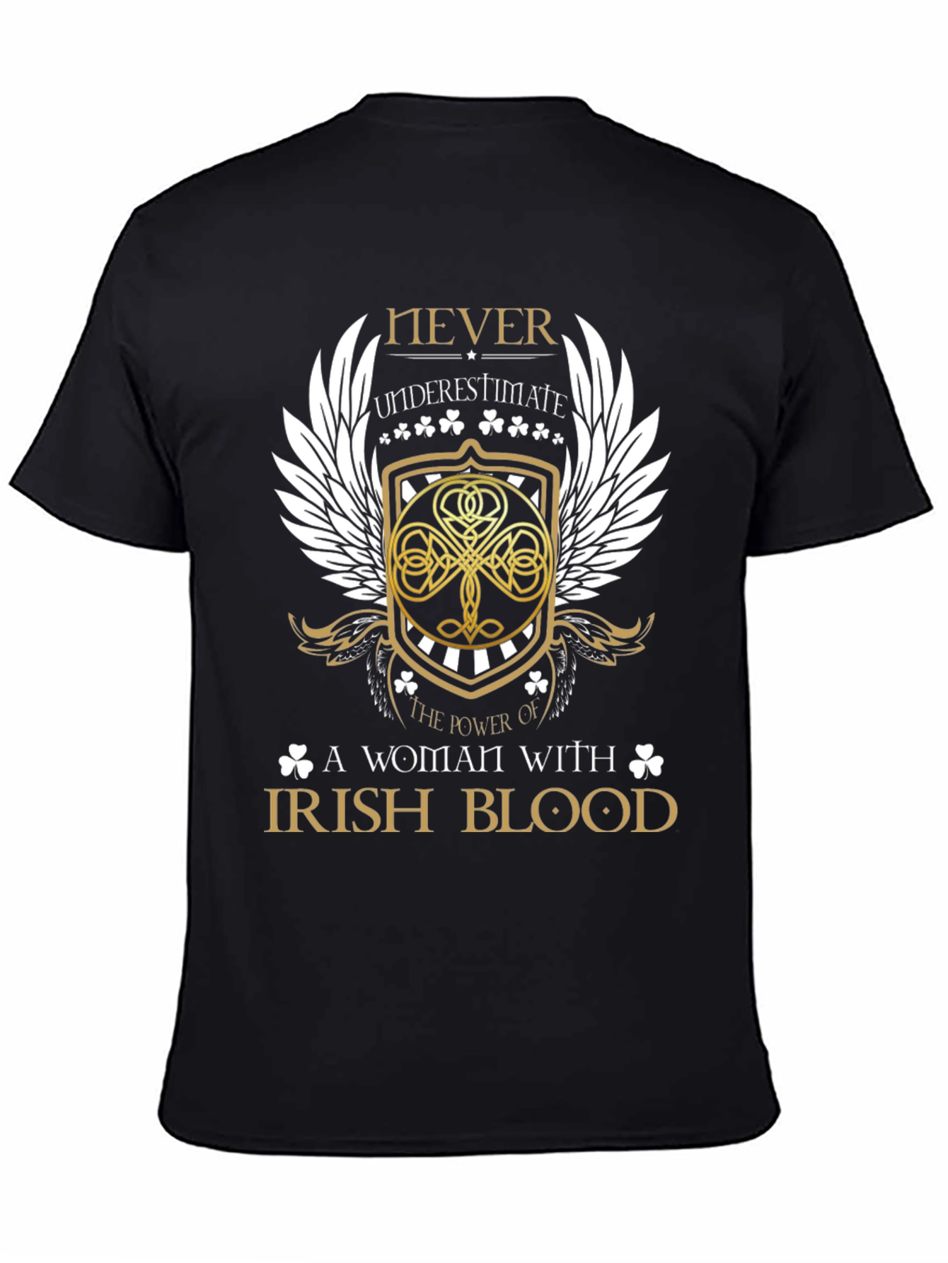 Irish Blood Womens Graphic T-Shirt