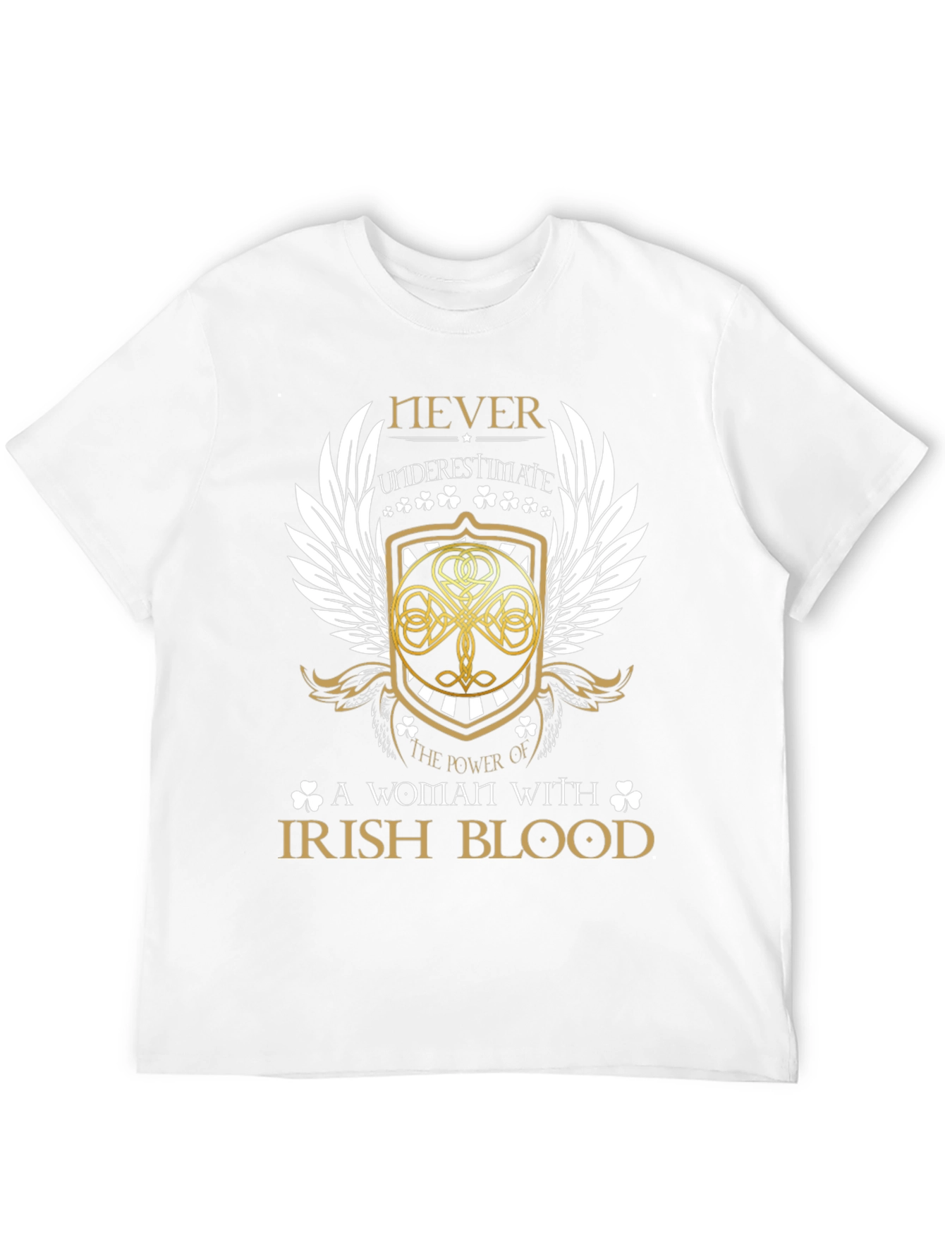 Irish Blood Womens Graphic T-Shirt