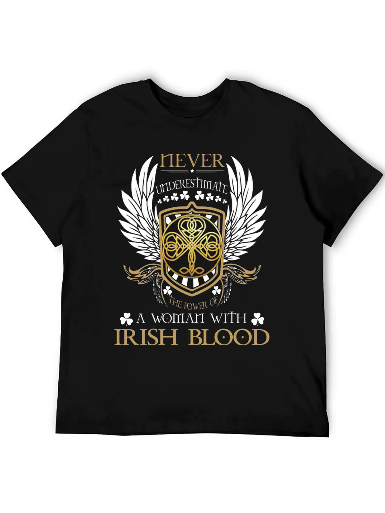 Irish Blood Womens Graphic T-Shirt