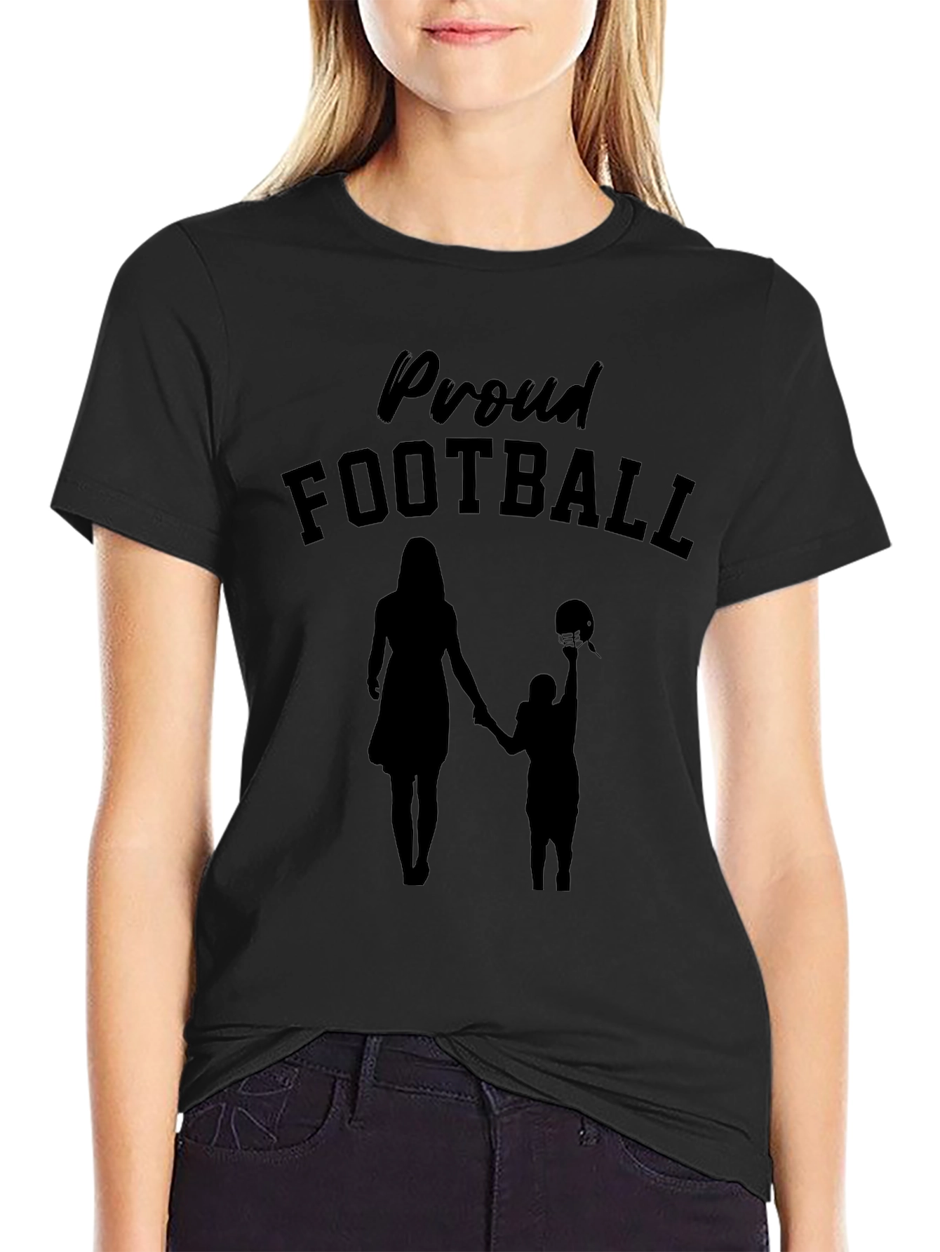 Proud Football Mom T-Shirt