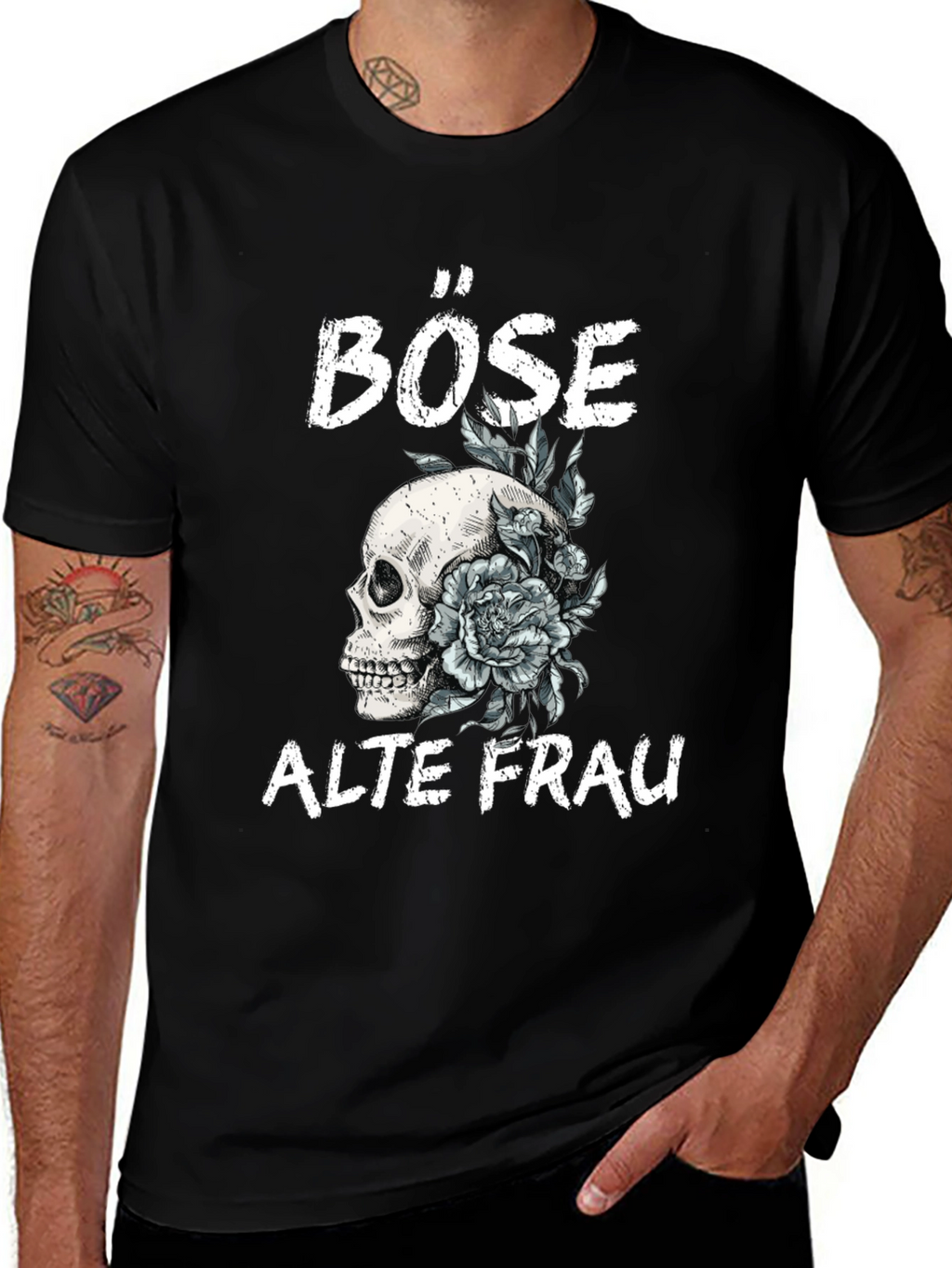 Böse Alte Frau Graphic Tee
