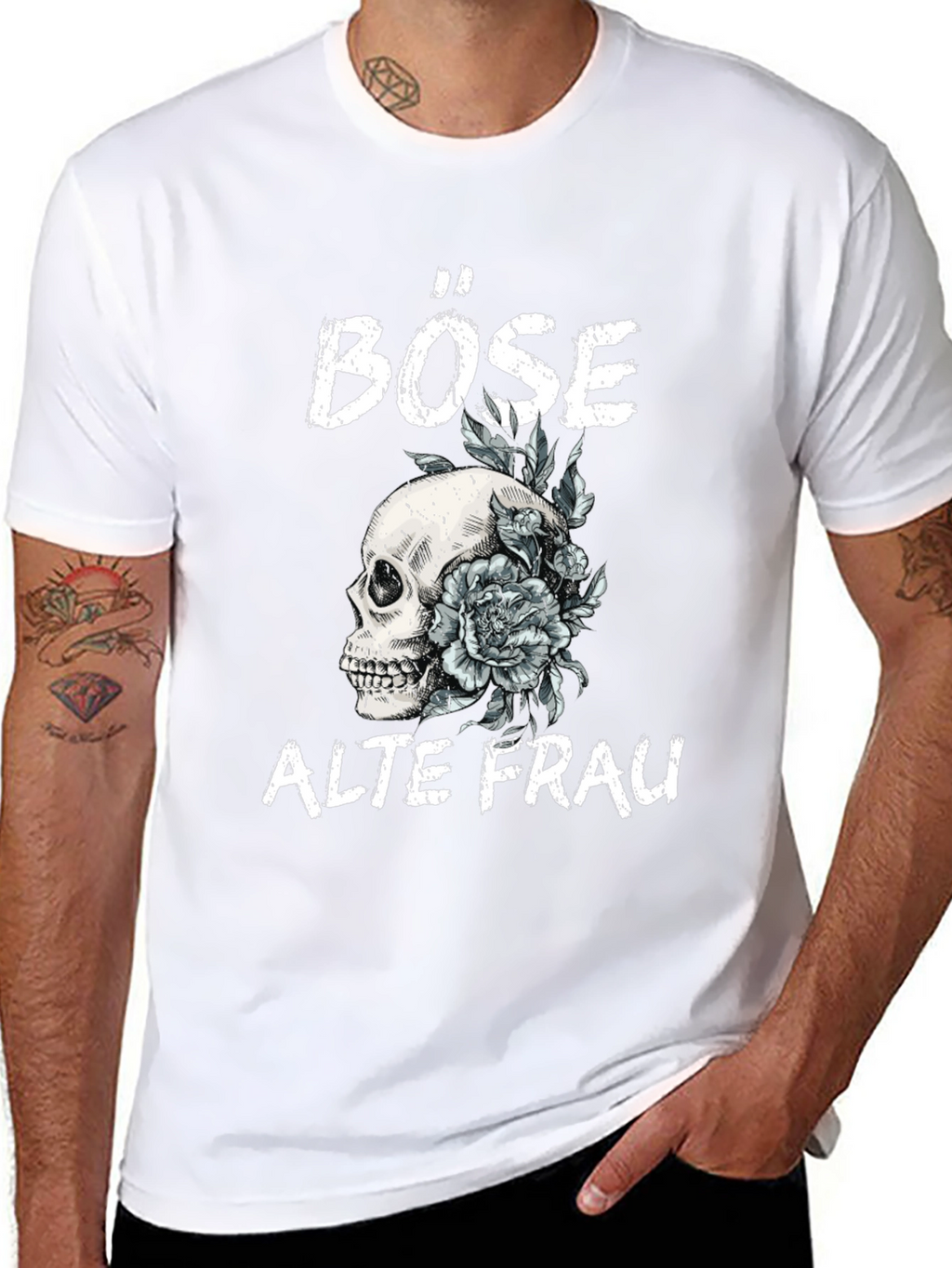 Böse Alte Frau Graphic Tee