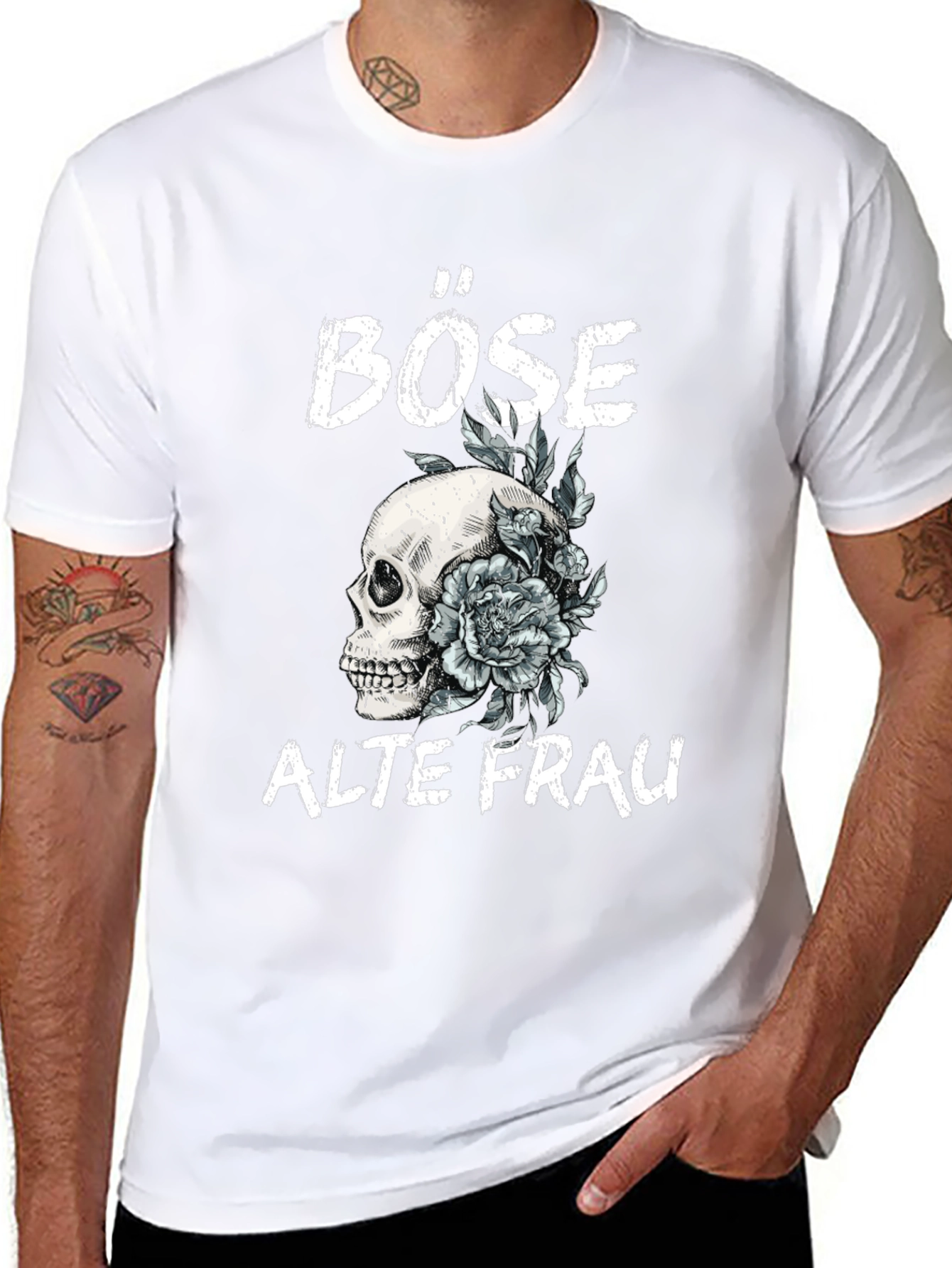 Böse Alte Frau Graphic Tee