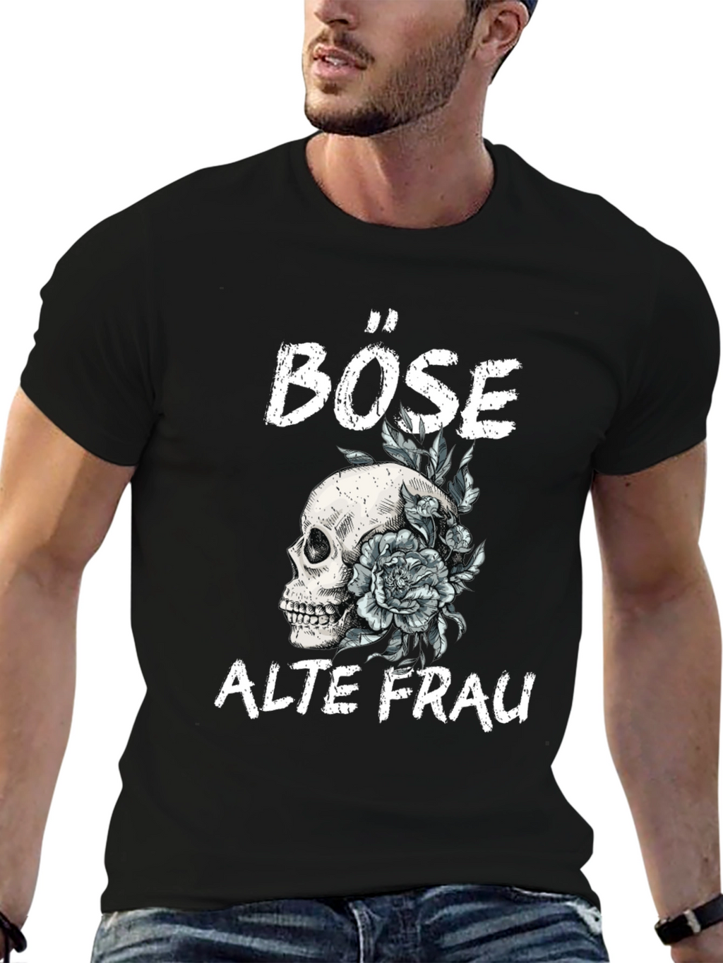Böse Alte Frau Graphic Tee