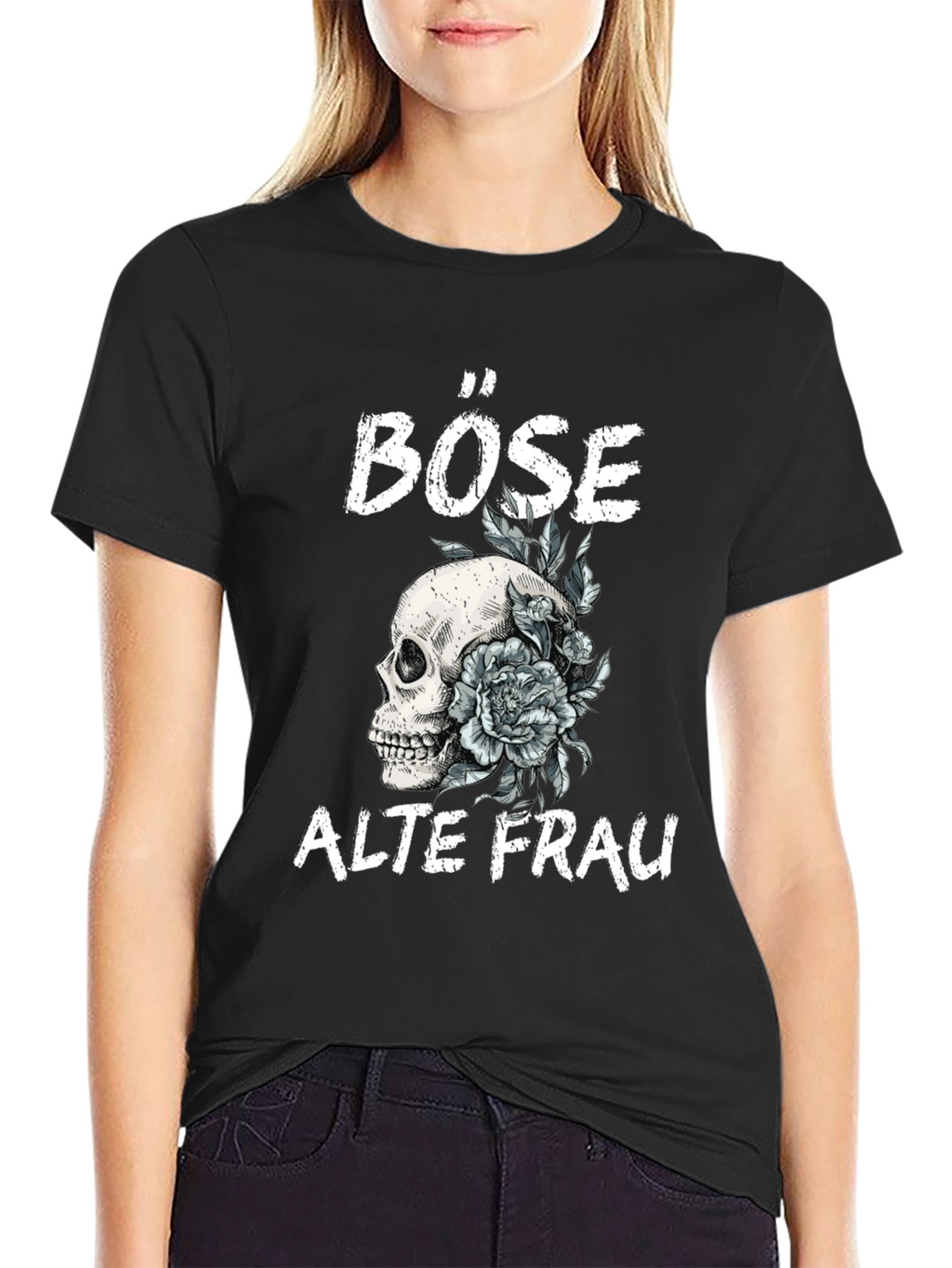 Böse Alte Frau Graphic Tee