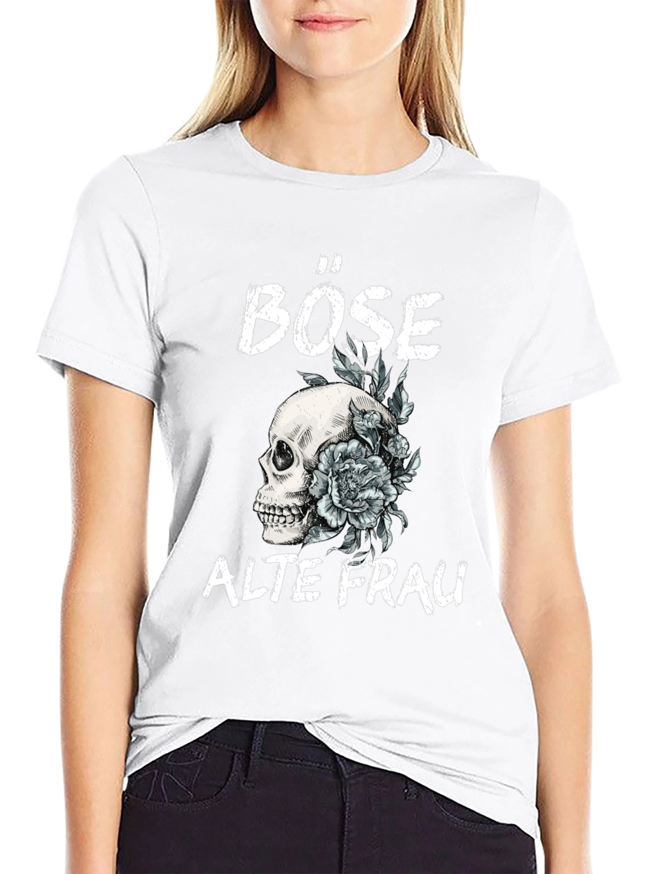 Böse Alte Frau Graphic Tee