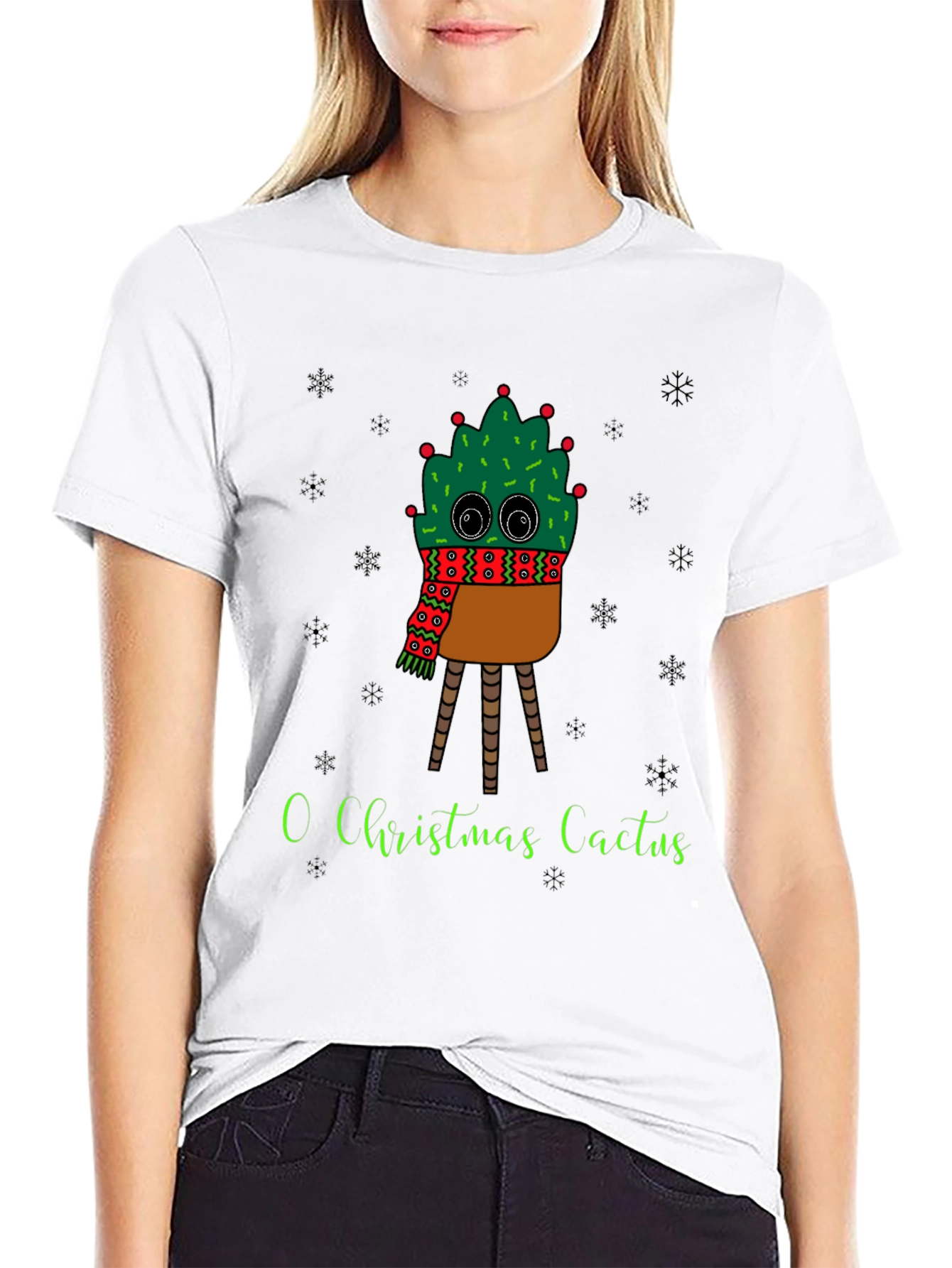 O Christmas Cactus T-Shirt - Holiday Style