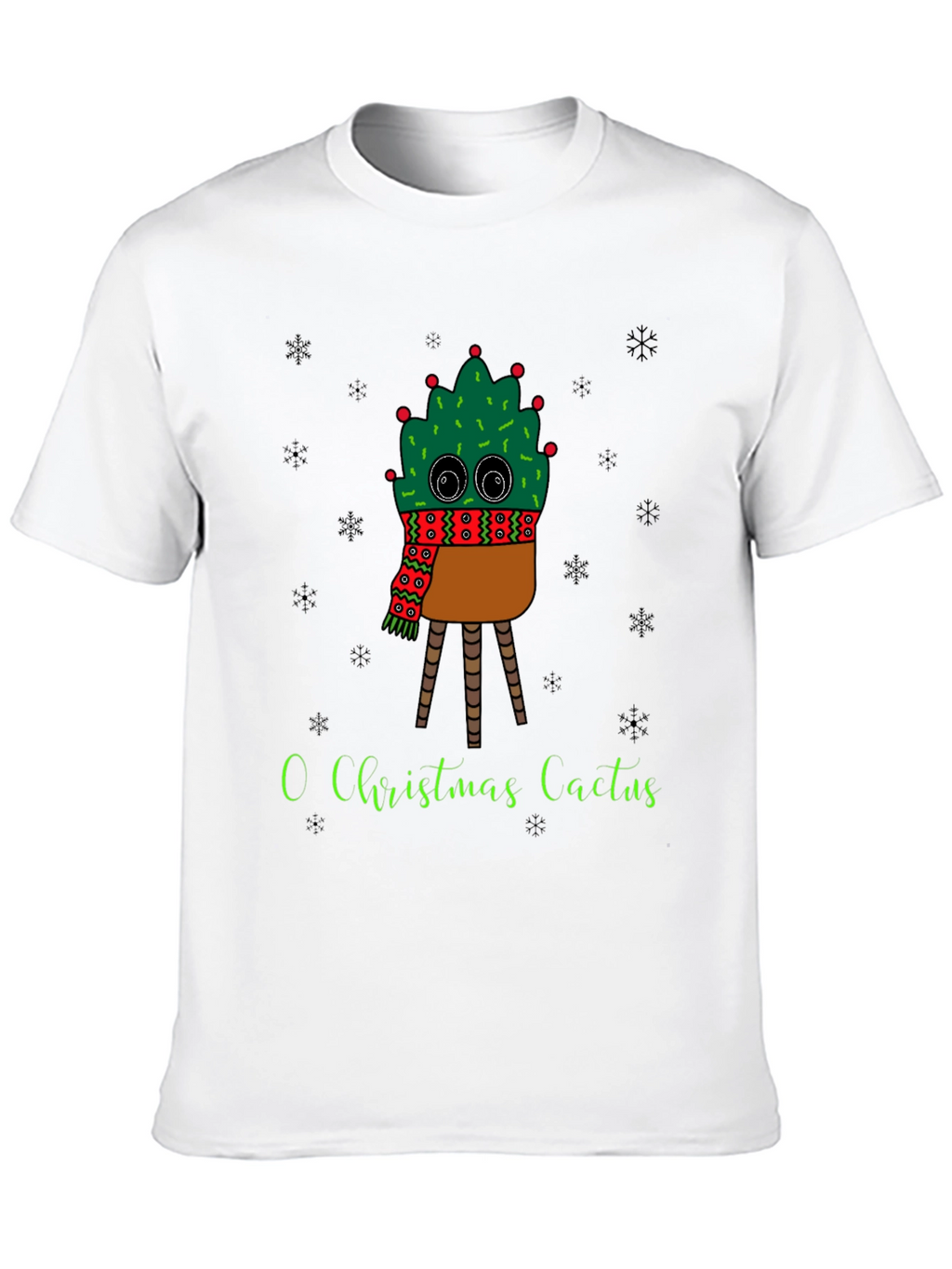 O Christmas Cactus T-Shirt - Holiday Style
