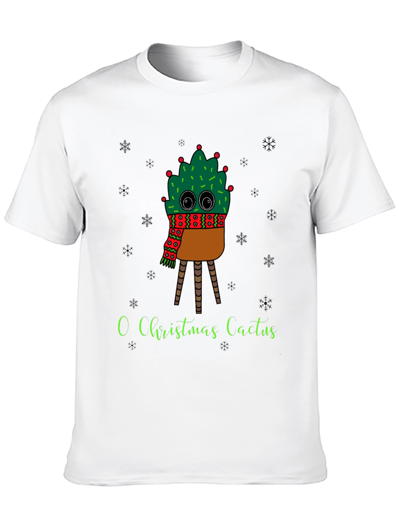 O Christmas Cactus T-Shirt - Holiday Style