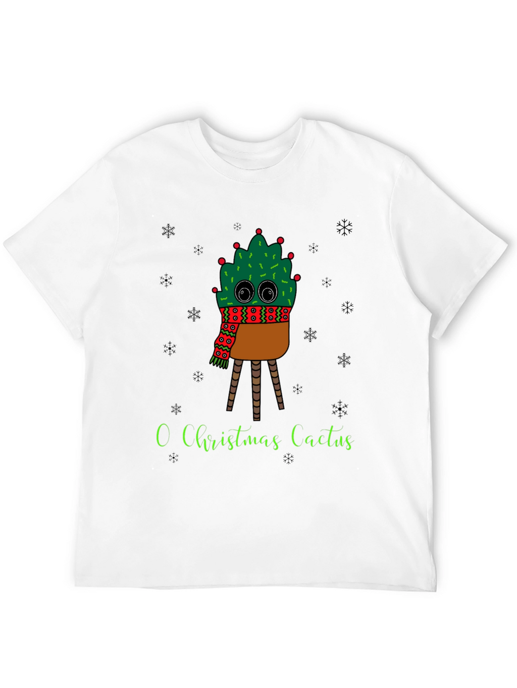 O Christmas Cactus T-Shirt - Holiday Style