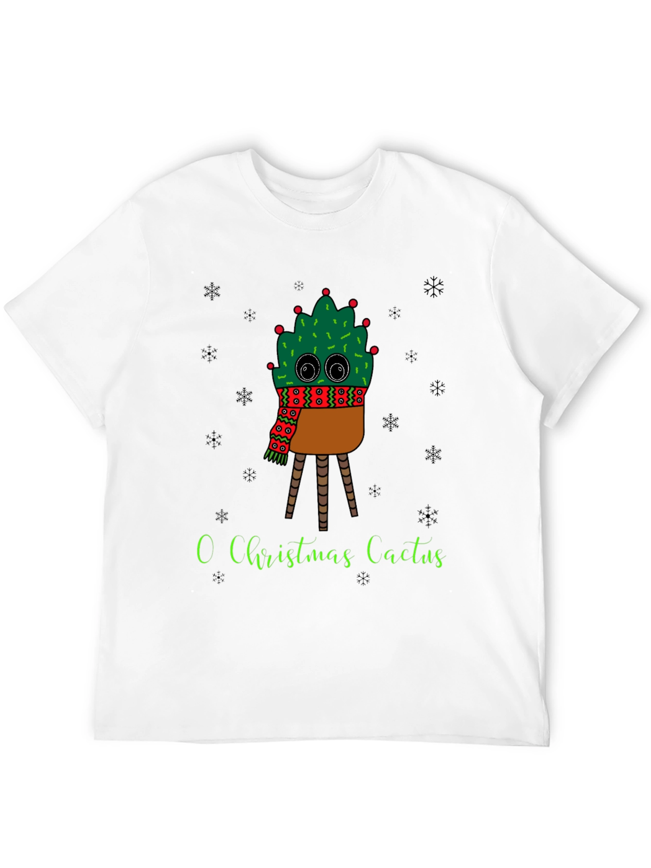 O Christmas Cactus T-Shirt - Holiday Style