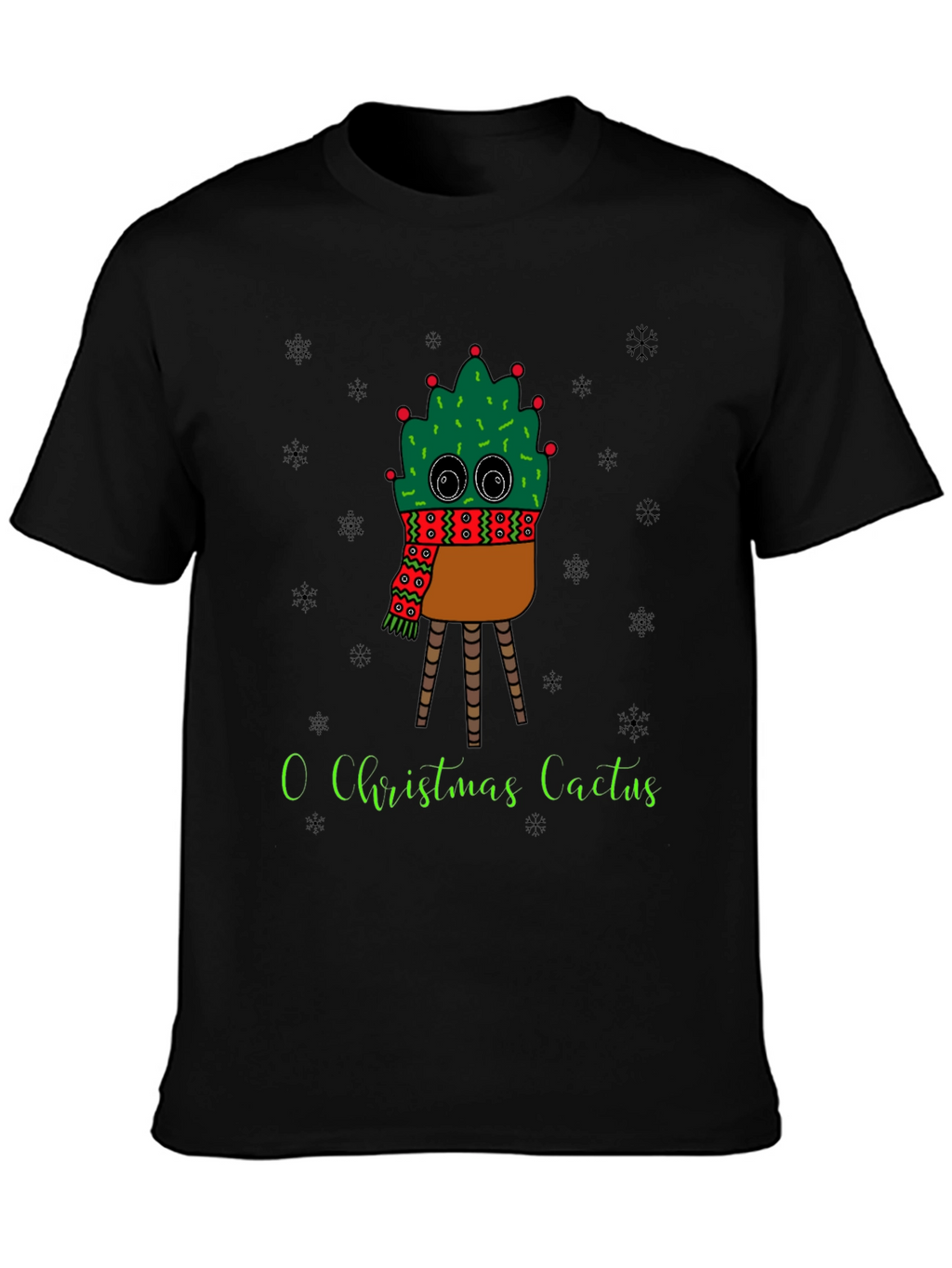 O Christmas Cactus T-Shirt - Holiday Style
