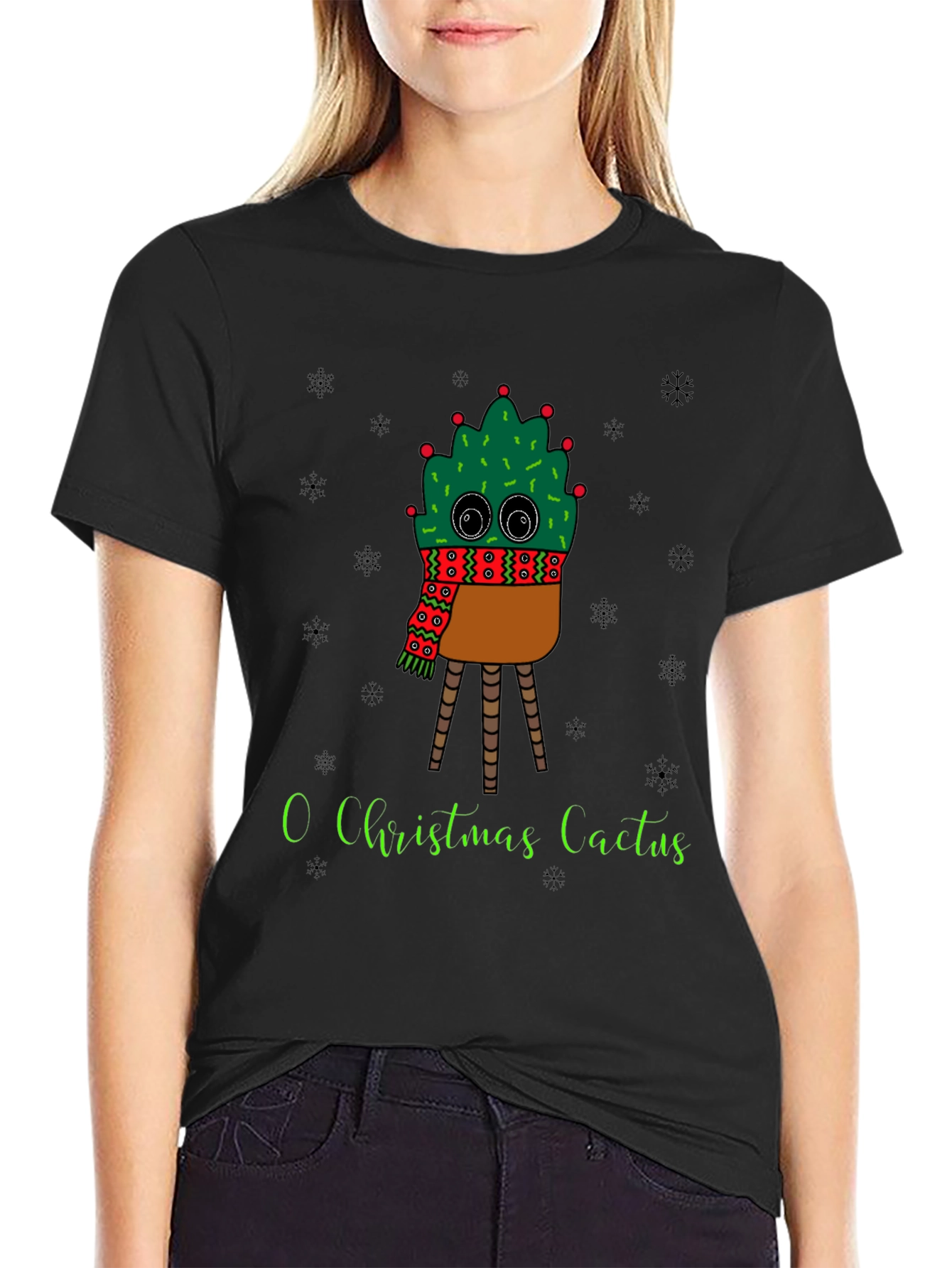 O Christmas Cactus T-Shirt - Holiday Style