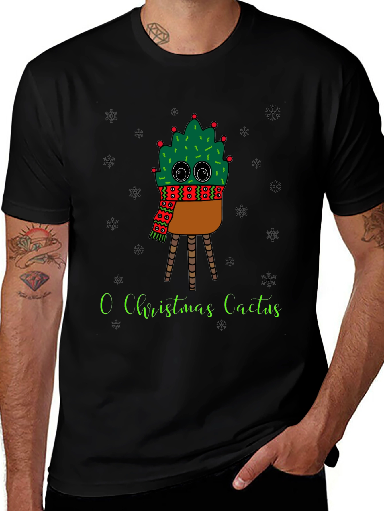 O Christmas Cactus T-Shirt - Holiday Style